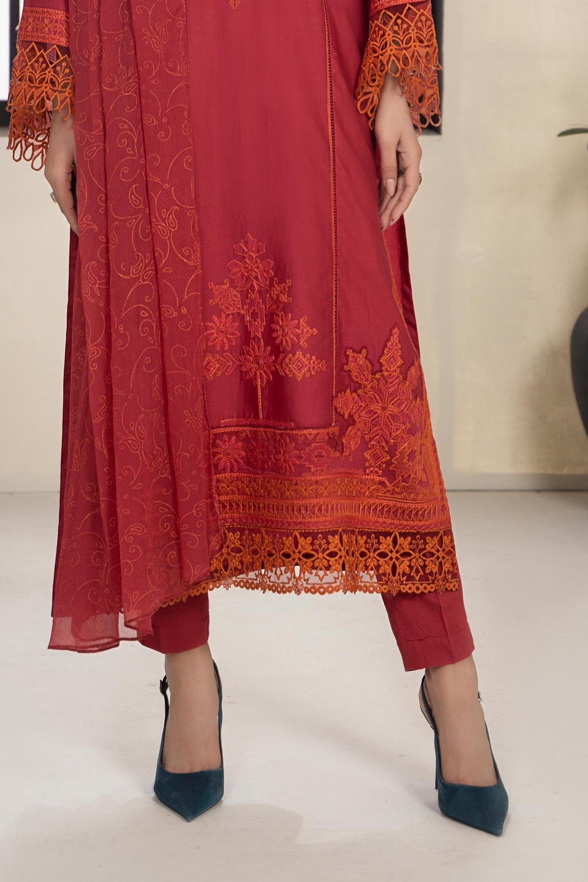 Maria B | Casual Pret 2024 | DW-EF24-103A - Khanumjan  Pakistani Clothes and Designer Dresses in UK, USA 