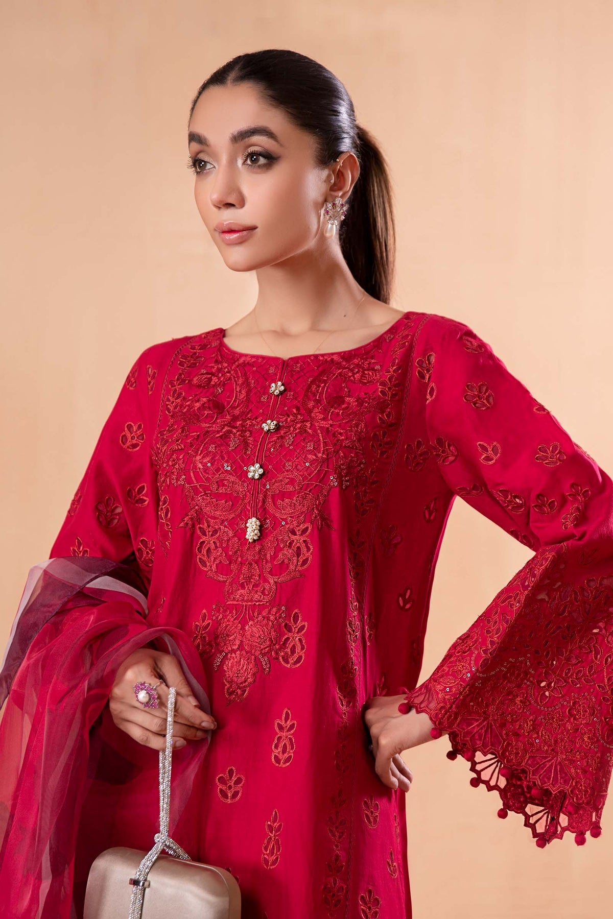 Maria B | Casual Pret 2024 | DW-EA24-01 - Khanumjan  Pakistani Clothes and Designer Dresses in UK, USA 