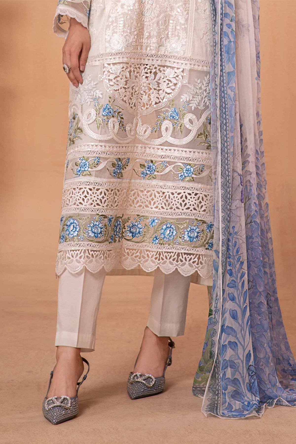 Maria B | Casual Pret 2024 | DW-EA24-16 - Khanumjan  Pakistani Clothes and Designer Dresses in UK, USA 