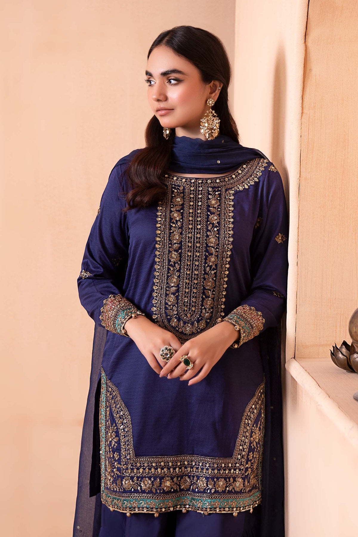 Maria B | Casual Pret 2024 | DW-EA24-18 - Khanumjan  Pakistani Clothes and Designer Dresses in UK, USA 