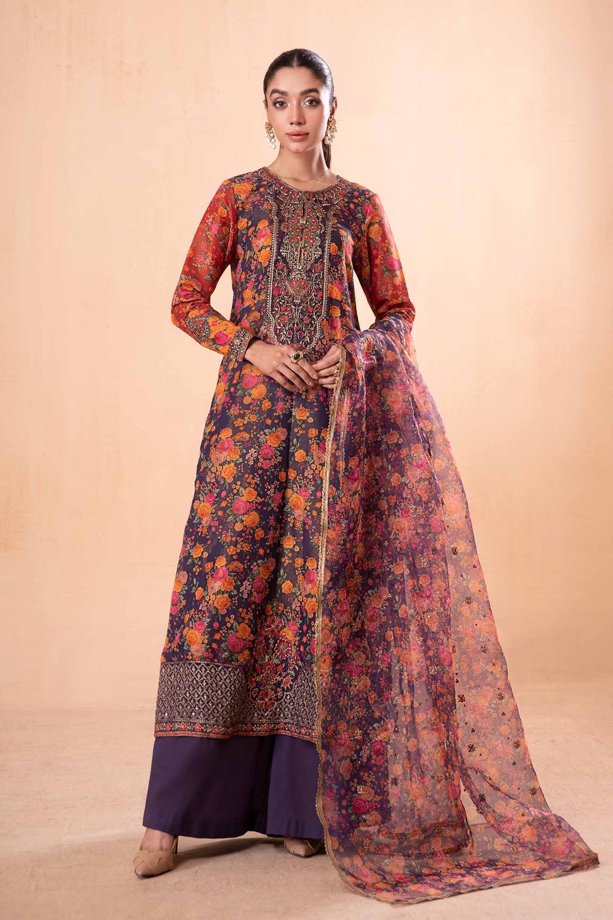 Maria B | Casual Pret 2024 | DW-EA24-31 - Khanumjan  Pakistani Clothes and Designer Dresses in UK, USA 