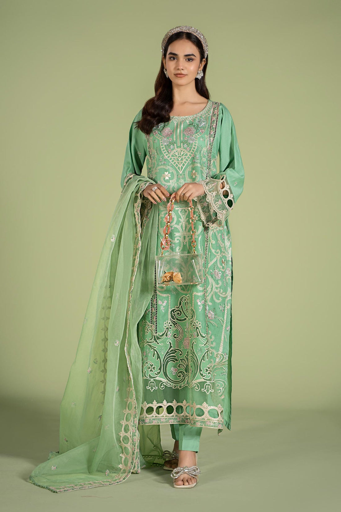 Maria B | Casual Pret 2024 |  DW-EF24-18 - Khanumjan  Pakistani Clothes and Designer Dresses in UK, USA 