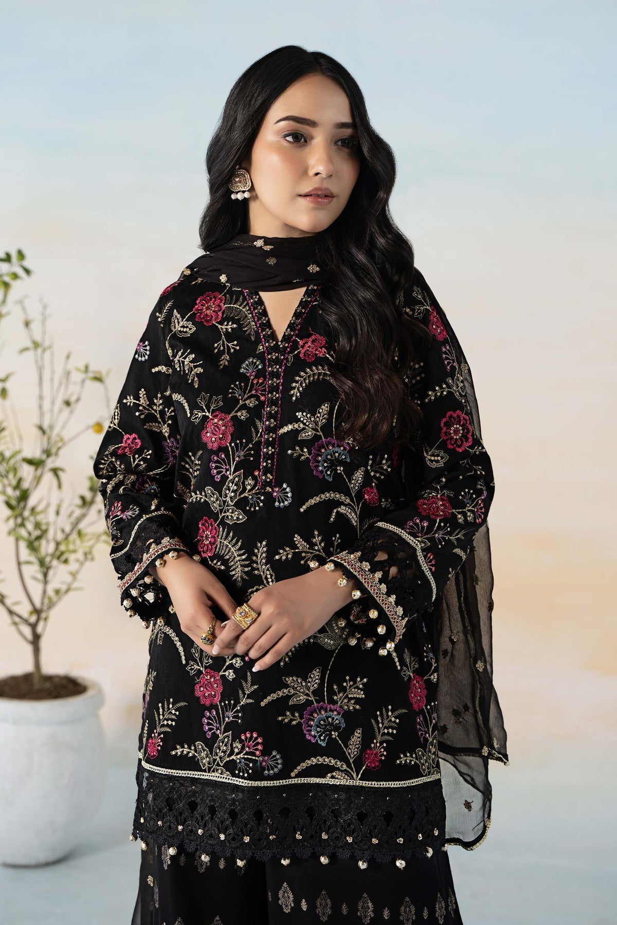 Maria B | Casual Pret 2024 | DW-EF24-03 - Khanumjan  Pakistani Clothes and Designer Dresses in UK, USA 