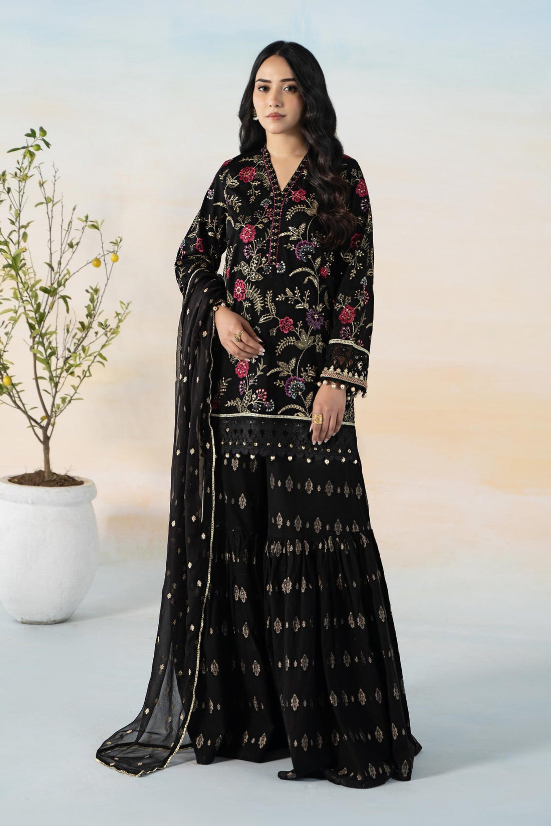 Maria B | Casual Pret 2024 | DW-EF24-03 - Khanumjan  Pakistani Clothes and Designer Dresses in UK, USA 