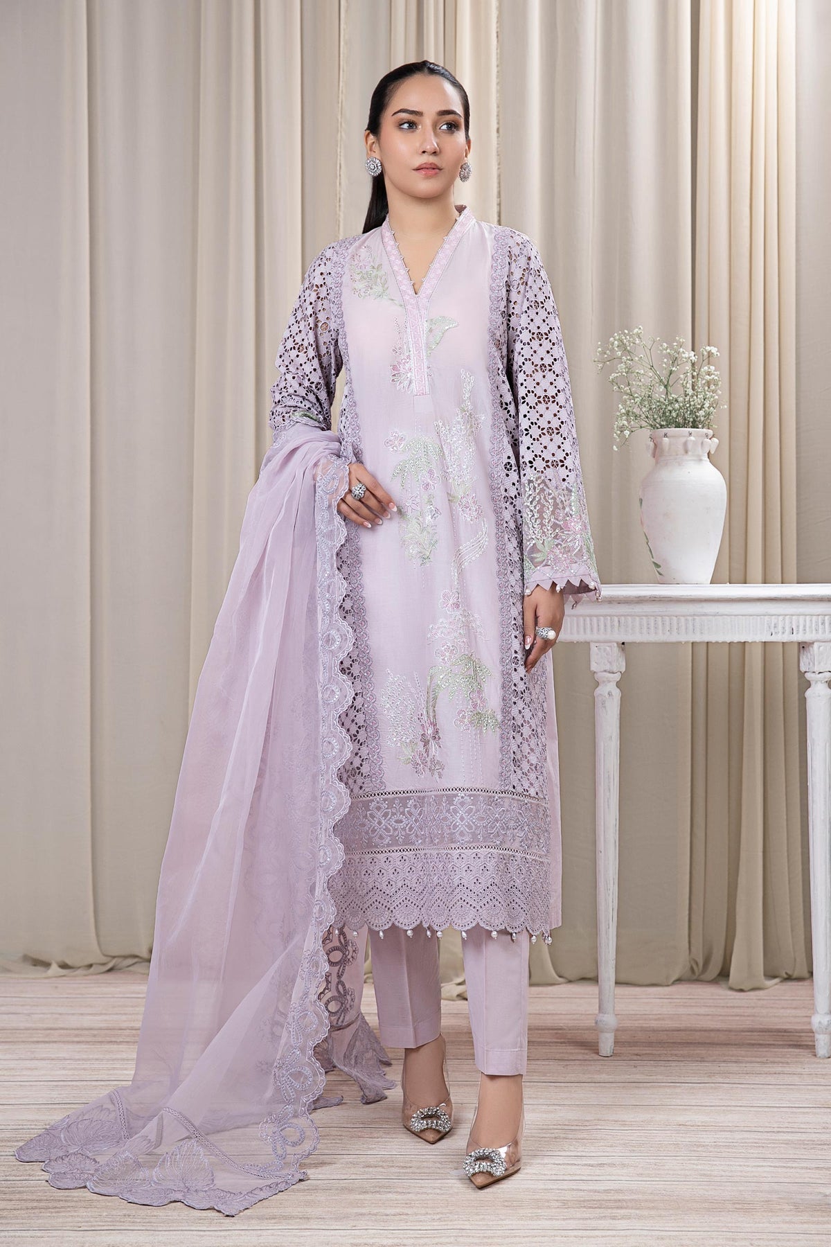 Maria B | Casual Pret 2024 | DW-EF24-04 - Khanumjan  Pakistani Clothes and Designer Dresses in UK, USA 