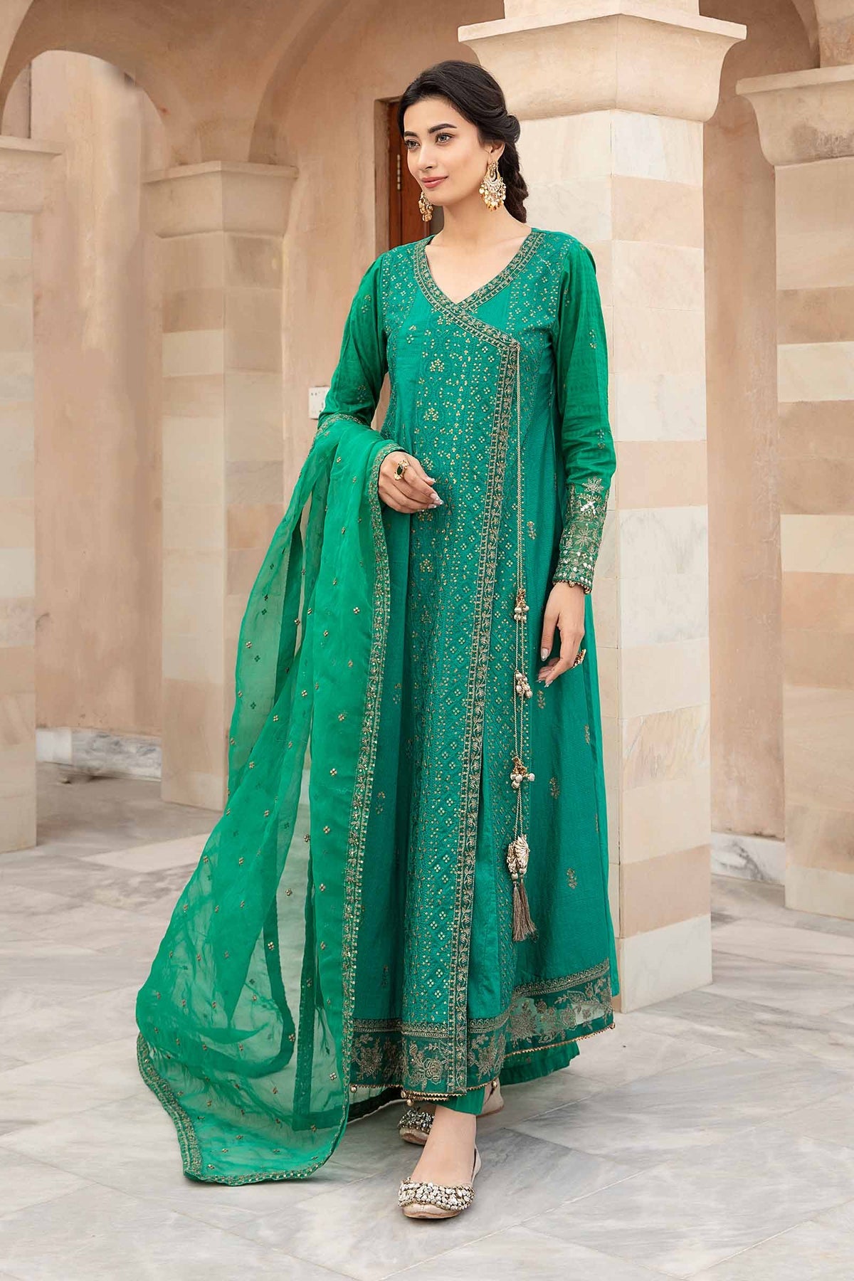 Maria B | Casual Pret 2024 | DW-EF24-07 - Khanumjan  Pakistani Clothes and Designer Dresses in UK, USA 