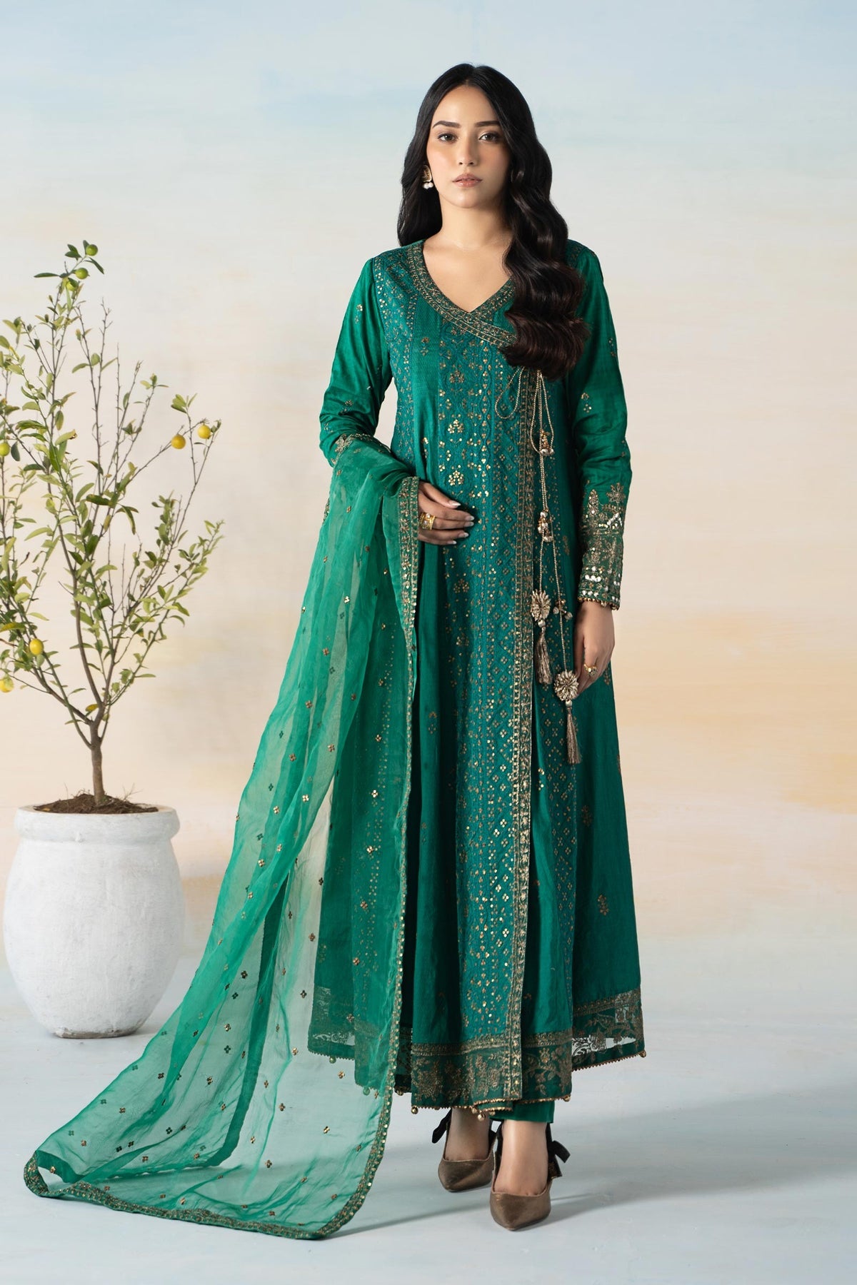 Maria B | Casual Pret 2024 | DW-EF24-07 - Khanumjan  Pakistani Clothes and Designer Dresses in UK, USA 