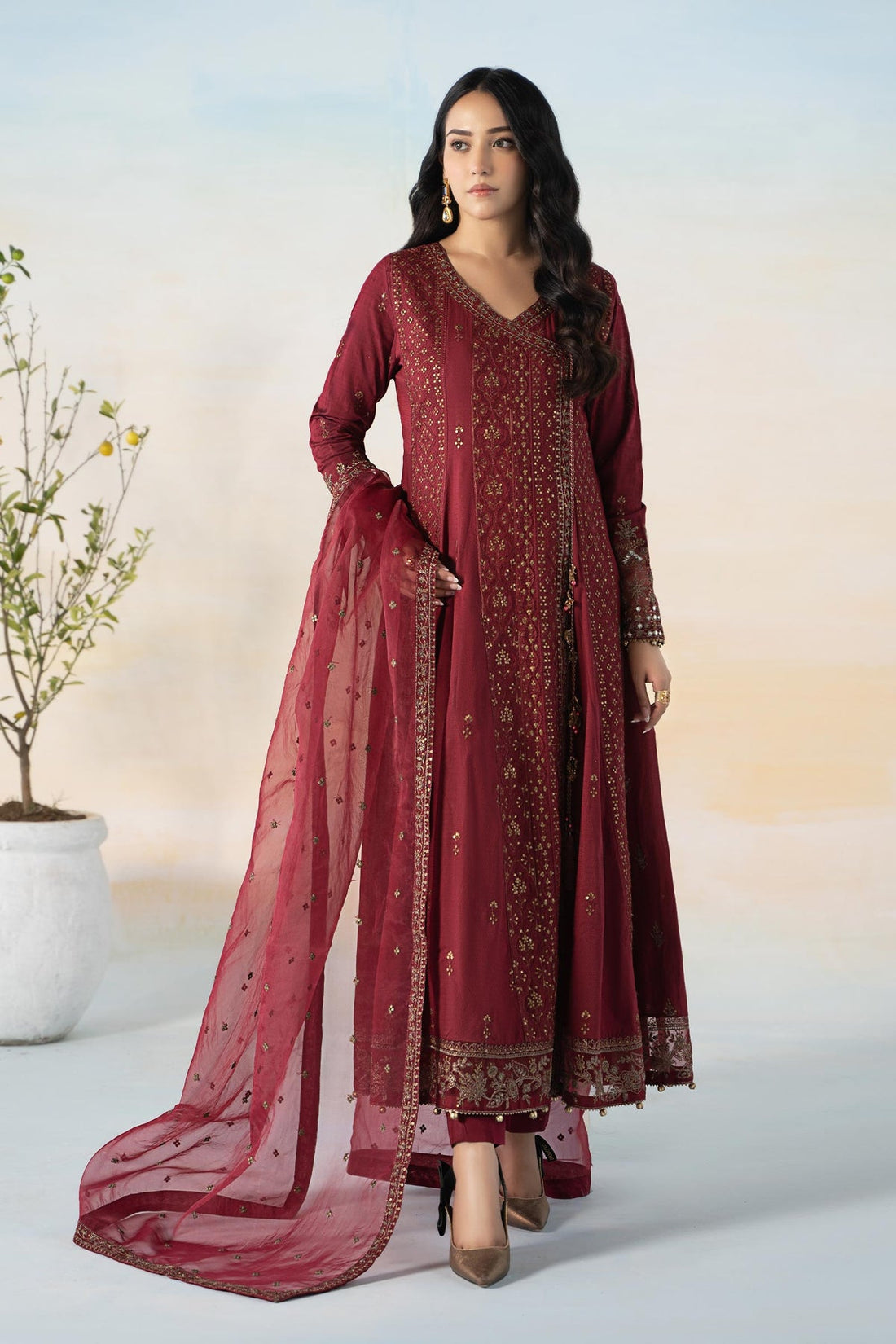 Maria B | Casual Pret 2024 | DW-EF24-07 - Khanumjan  Pakistani Clothes and Designer Dresses in UK, USA 