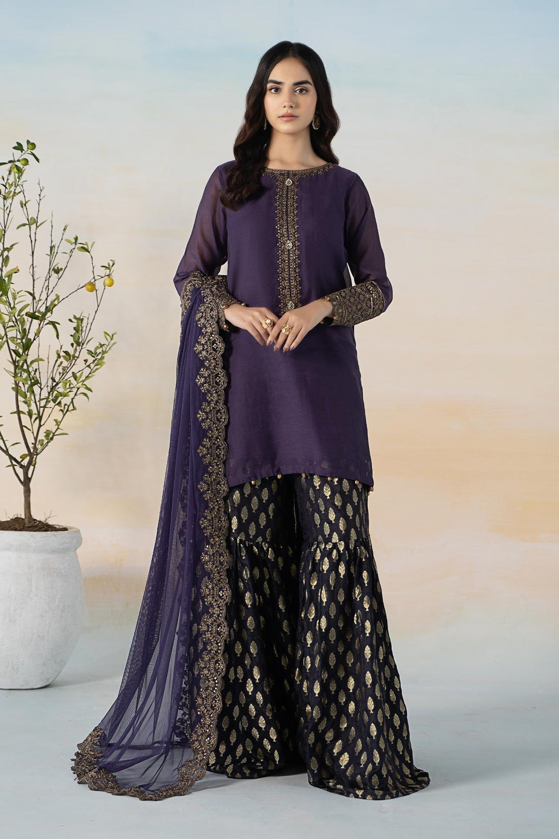 Maria B | Casual Pret 2024 | DW-EF24-104 - Khanumjan  Pakistani Clothes and Designer Dresses in UK, USA 