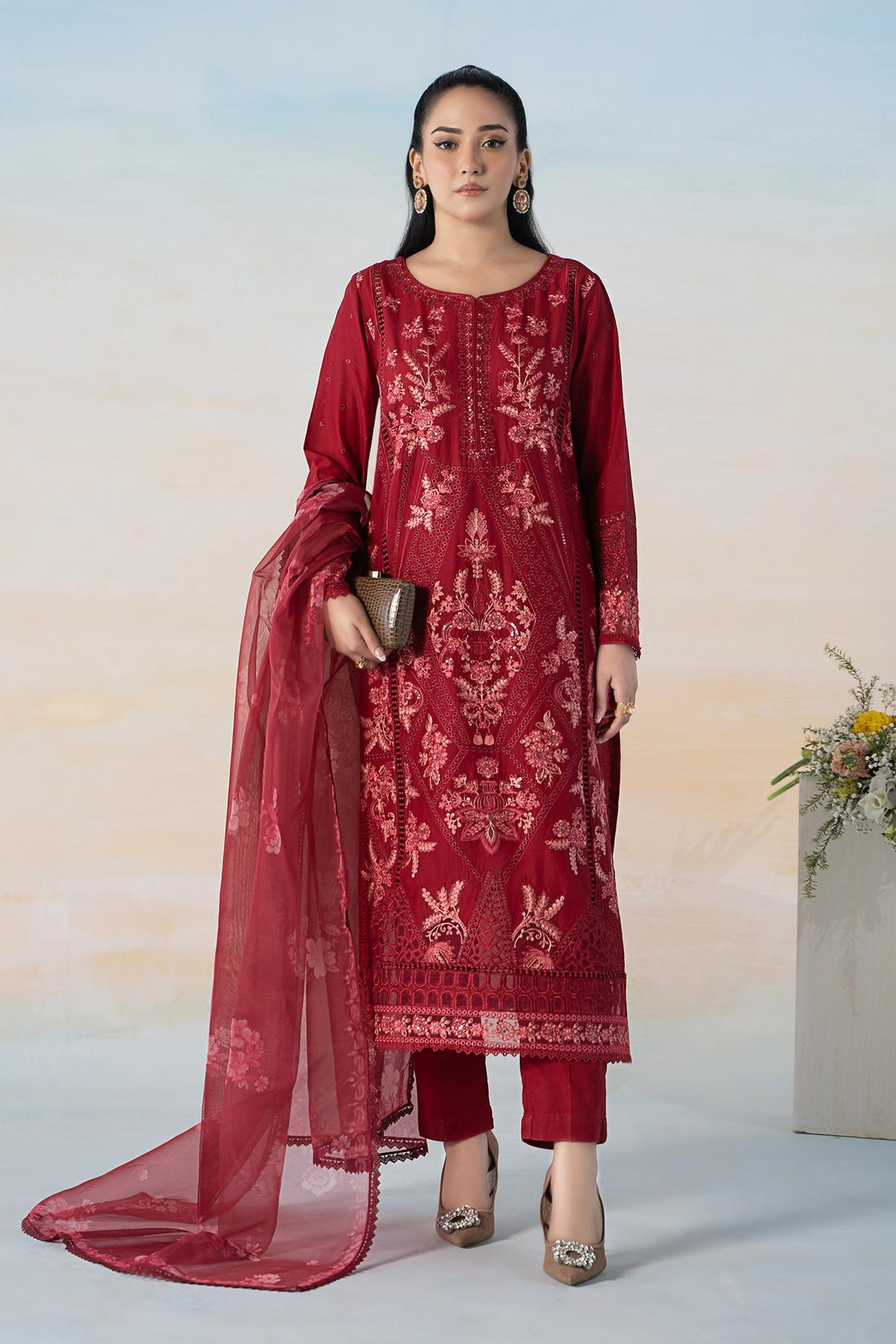 Maria B | Casual Pret 2024 | DW-EF24-20 - Khanumjan  Pakistani Clothes and Designer Dresses in UK, USA 