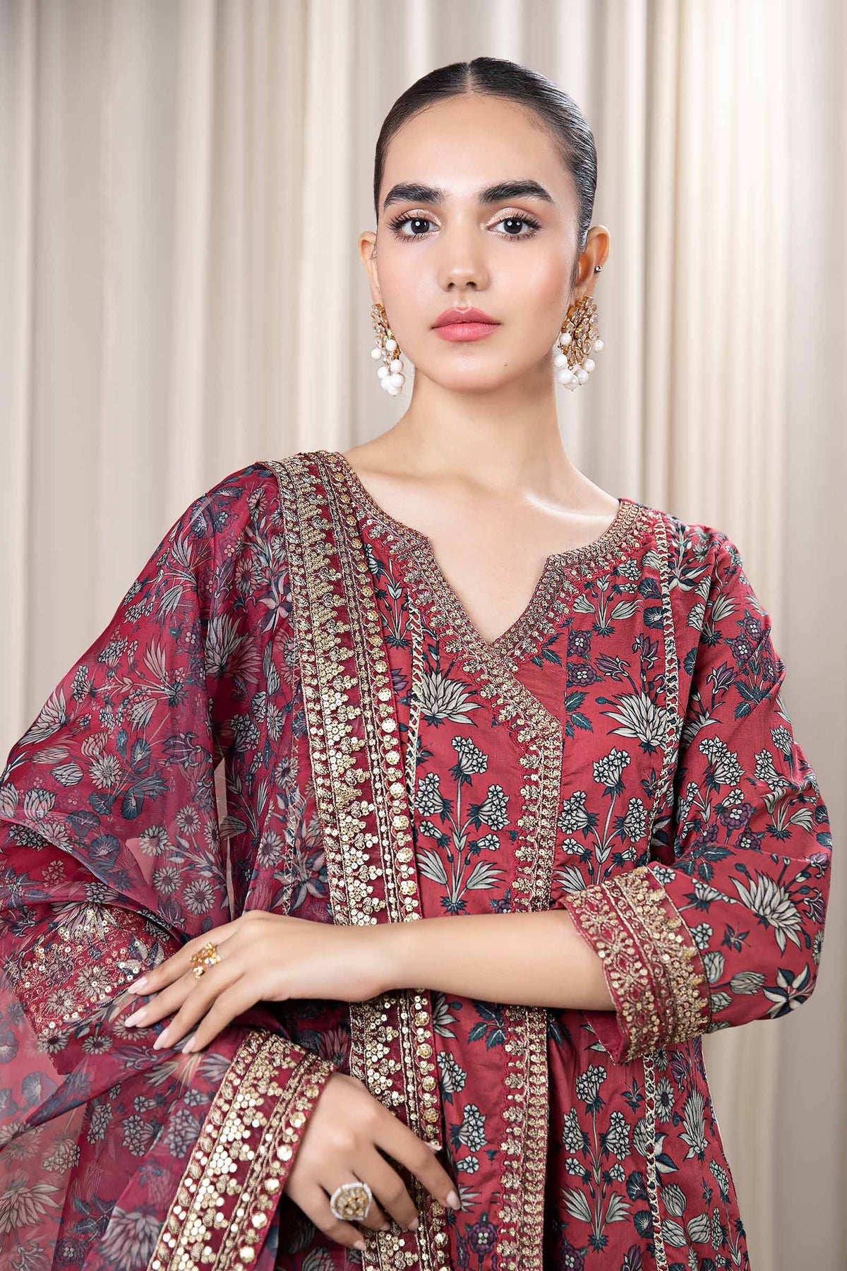 Maria B | Casual Pret 2024 | DW-EF24-42 - Khanumjan  Pakistani Clothes and Designer Dresses in UK, USA 