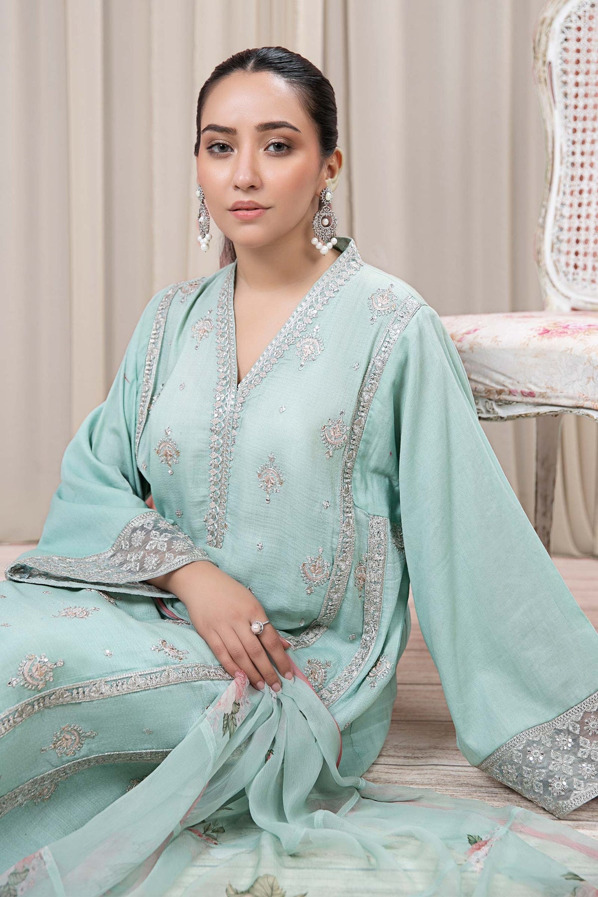 Maria B | Casual Pret 2024 | DW-EF24-54 - Khanumjan  Pakistani Clothes and Designer Dresses in UK, USA 