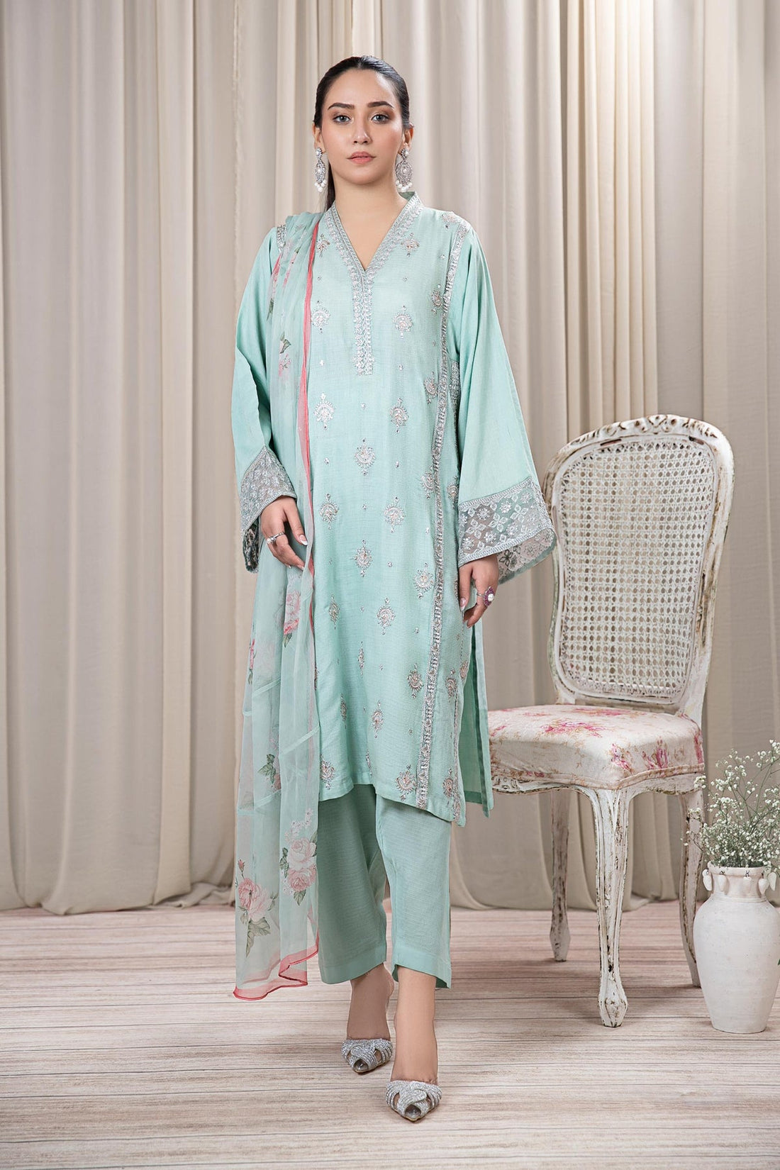 Maria B | Casual Pret 2024 | DW-EF24-54 - Khanumjan  Pakistani Clothes and Designer Dresses in UK, USA 