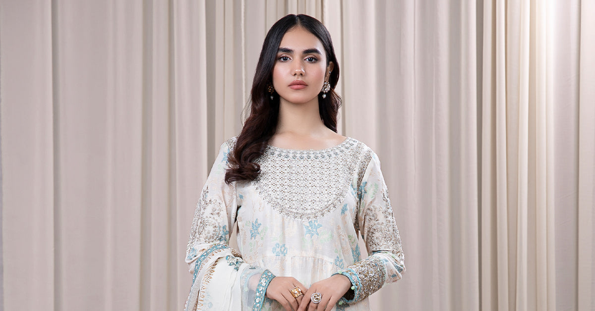 Maria B | Casual Pret 2024 | DW-EF24-56 - Khanumjan  Pakistani Clothes and Designer Dresses in UK, USA 