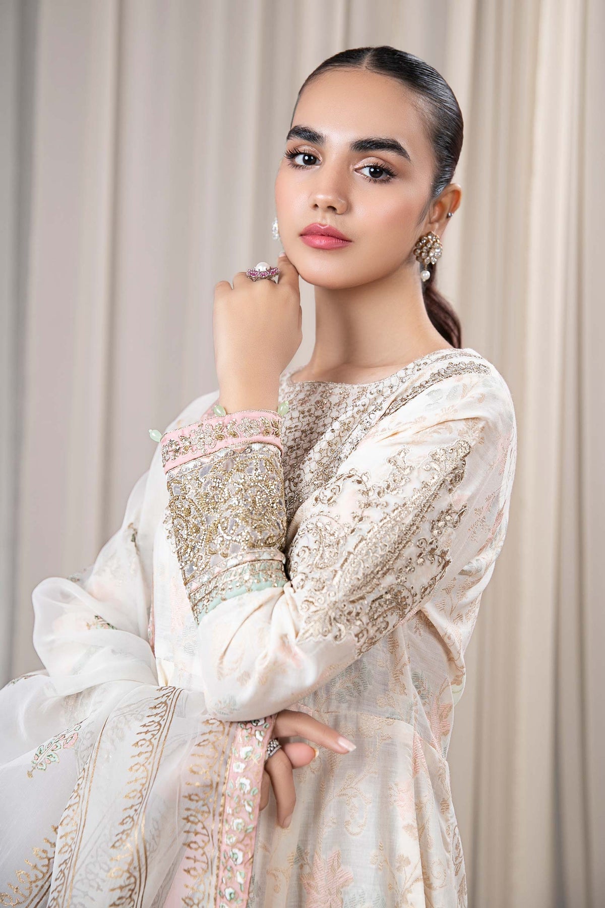 Maria B | Casual Pret 2024 | DW-EF24-56A - Khanumjan  Pakistani Clothes and Designer Dresses in UK, USA 