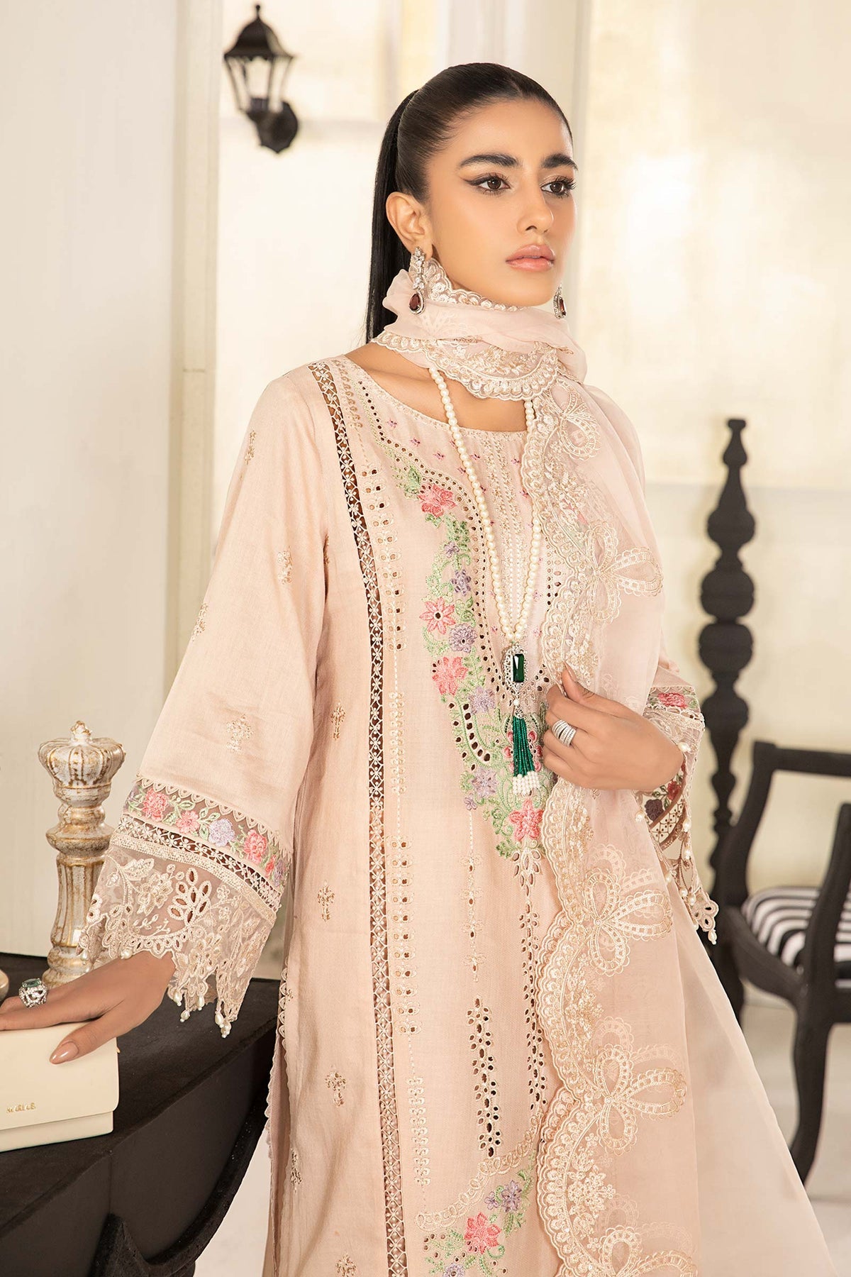 Maria B | Casual Pret 2024 | DW-EF24-16 - Khanumjan  Pakistani Clothes and Designer Dresses in UK, USA 