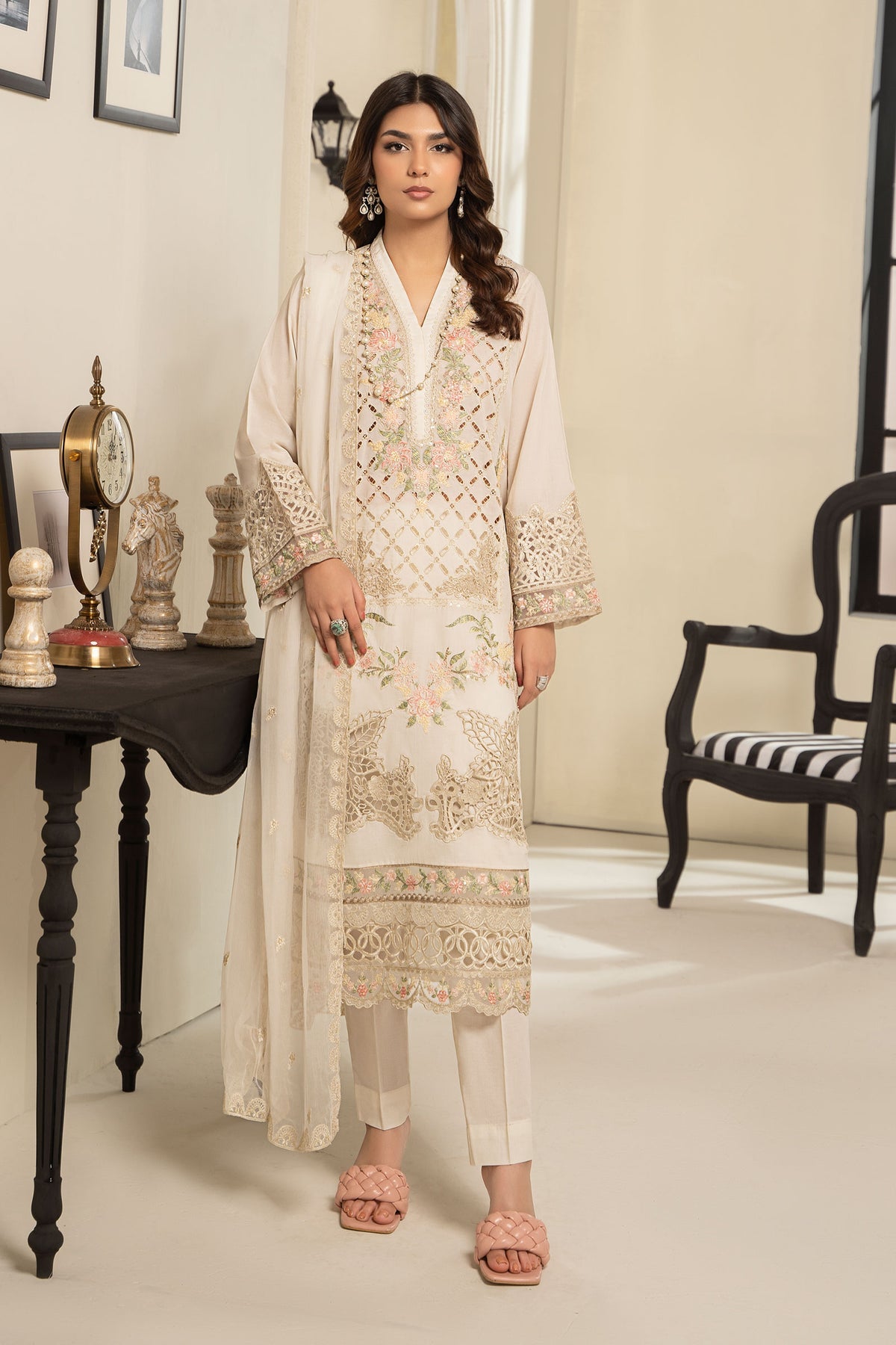 Maria B | Casual Pret 2024 | DW-EF24-17 - Khanumjan  Pakistani Clothes and Designer Dresses in UK, USA 