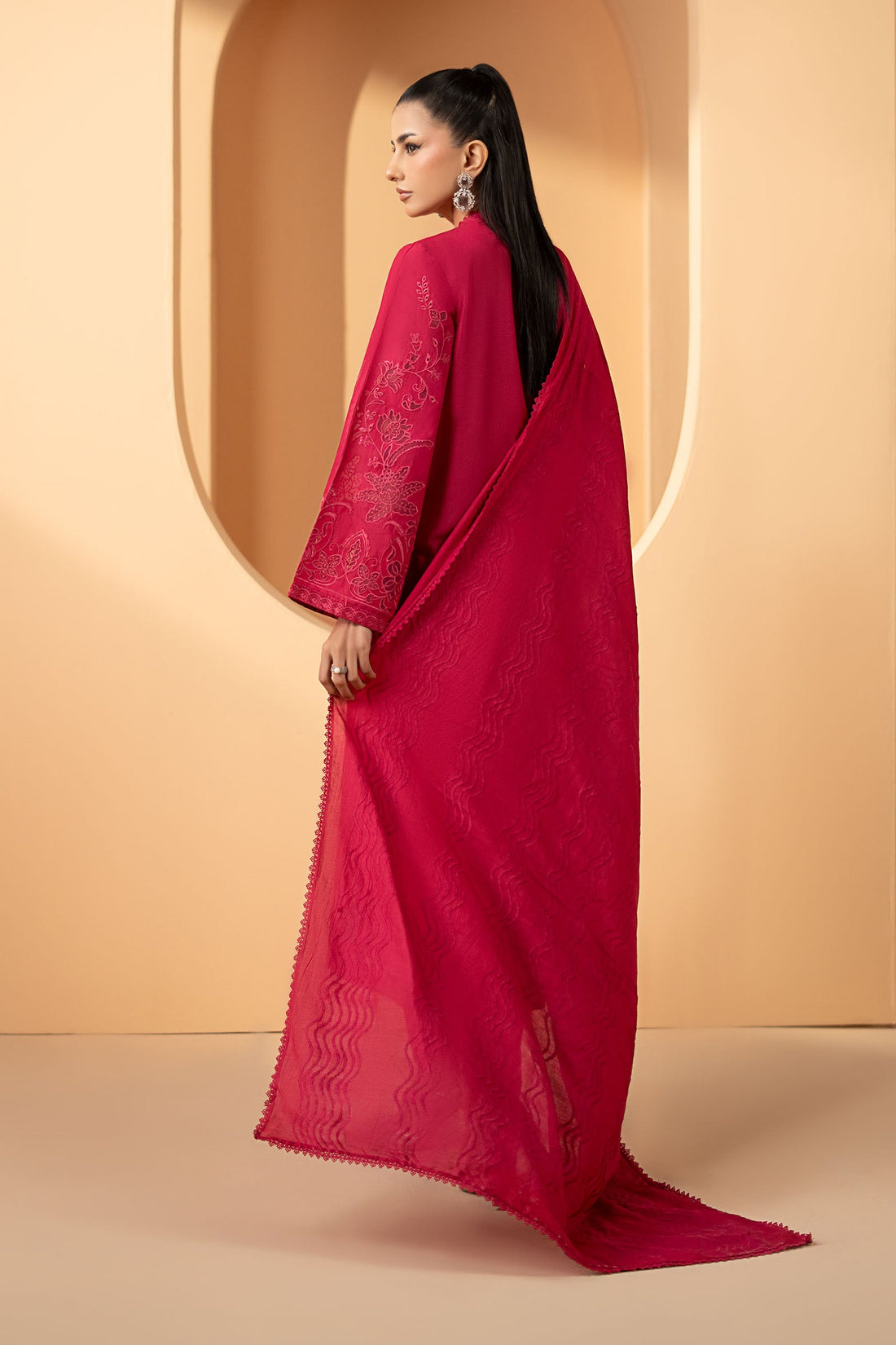 Maria B | Luxury Pret Pre Fall | DW-EF26-30-Magenta