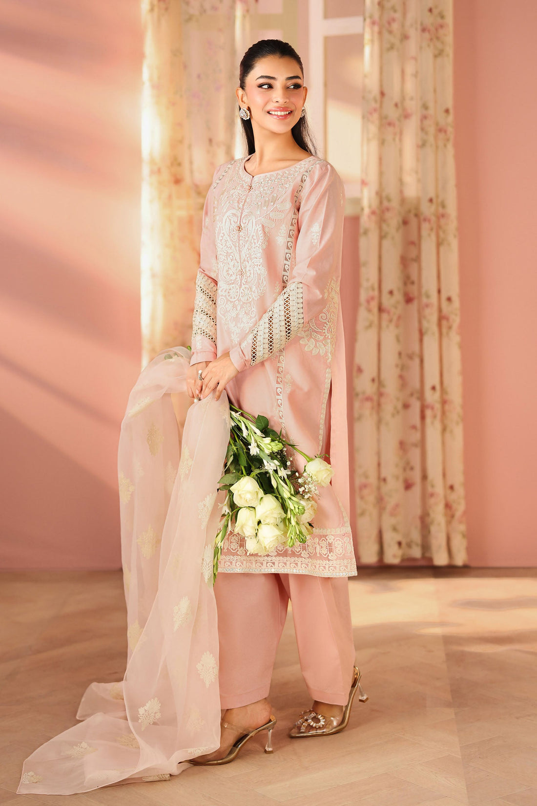 Maria B | Pre Fall 25 | Dobby Suit 04