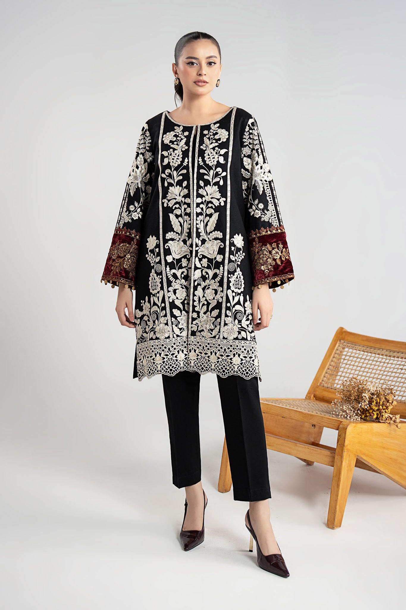 Maria B | Pre Fall 25 | W25-18-Black