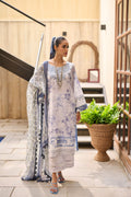 Dhanak | Lawn Collection SS-24 | 3185-Sky Blue - Khanumjan  Pakistani Clothes and Designer Dresses in UK, USA 