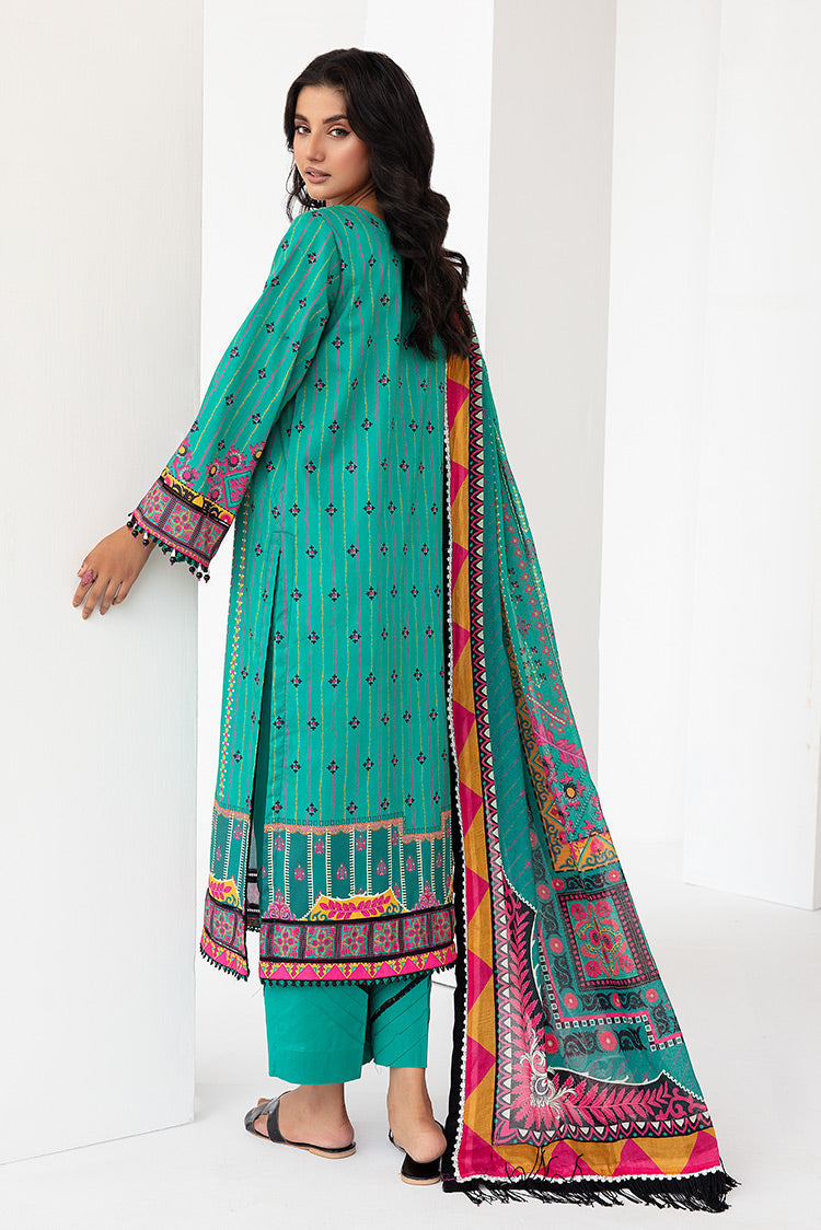 Ellena | Printed Lawn Collection | D19 - Khanumjan  Pakistani Clothes and Designer Dresses in UK, USA 
