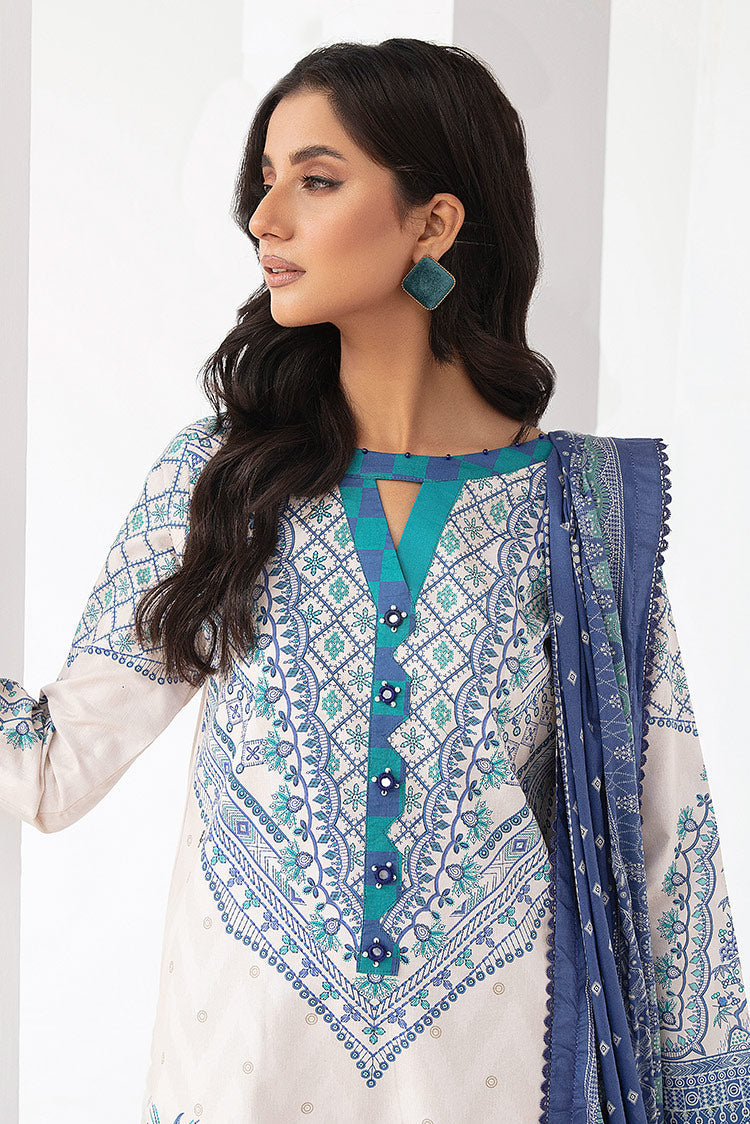 Ellena | Printed Lawn Collection | D24 - Khanumjan  Pakistani Clothes and Designer Dresses in UK, USA 