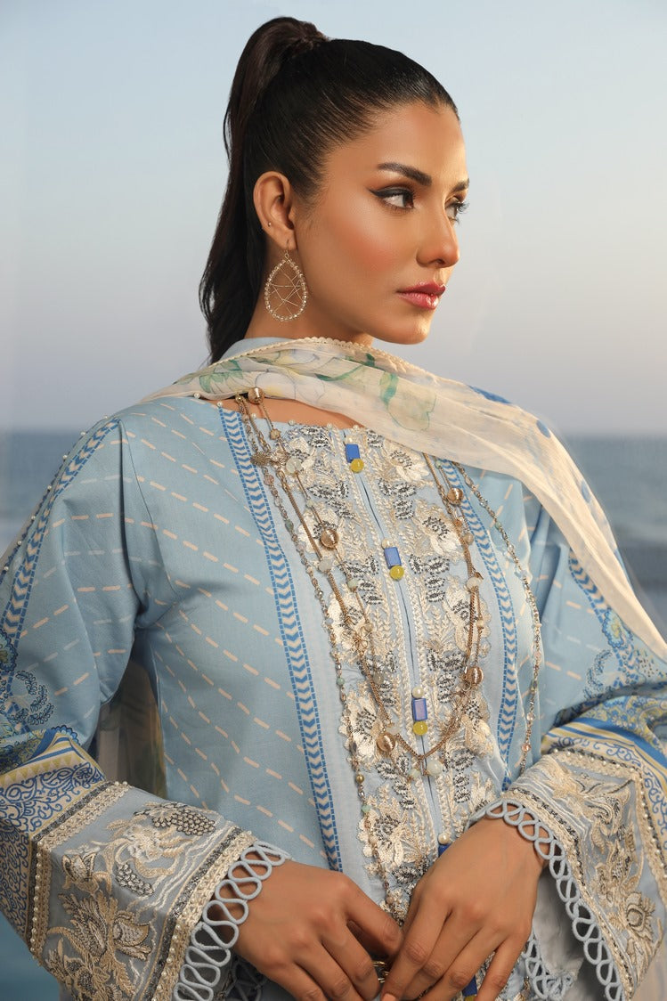 Ellena | Printed Lawn Collection | D05 - Khanumjan  Pakistani Clothes and Designer Dresses in UK, USA 