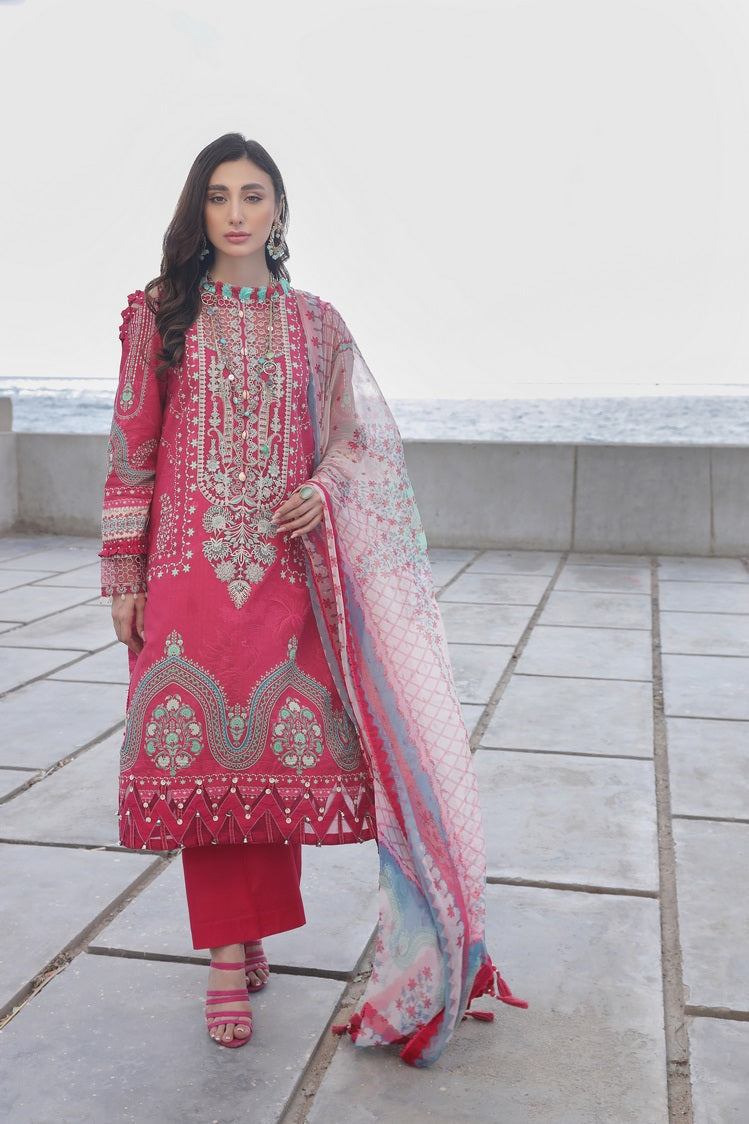 Ellena | Printed Lawn Collection | D13 - Khanumjan  Pakistani Clothes and Designer Dresses in UK, USA 