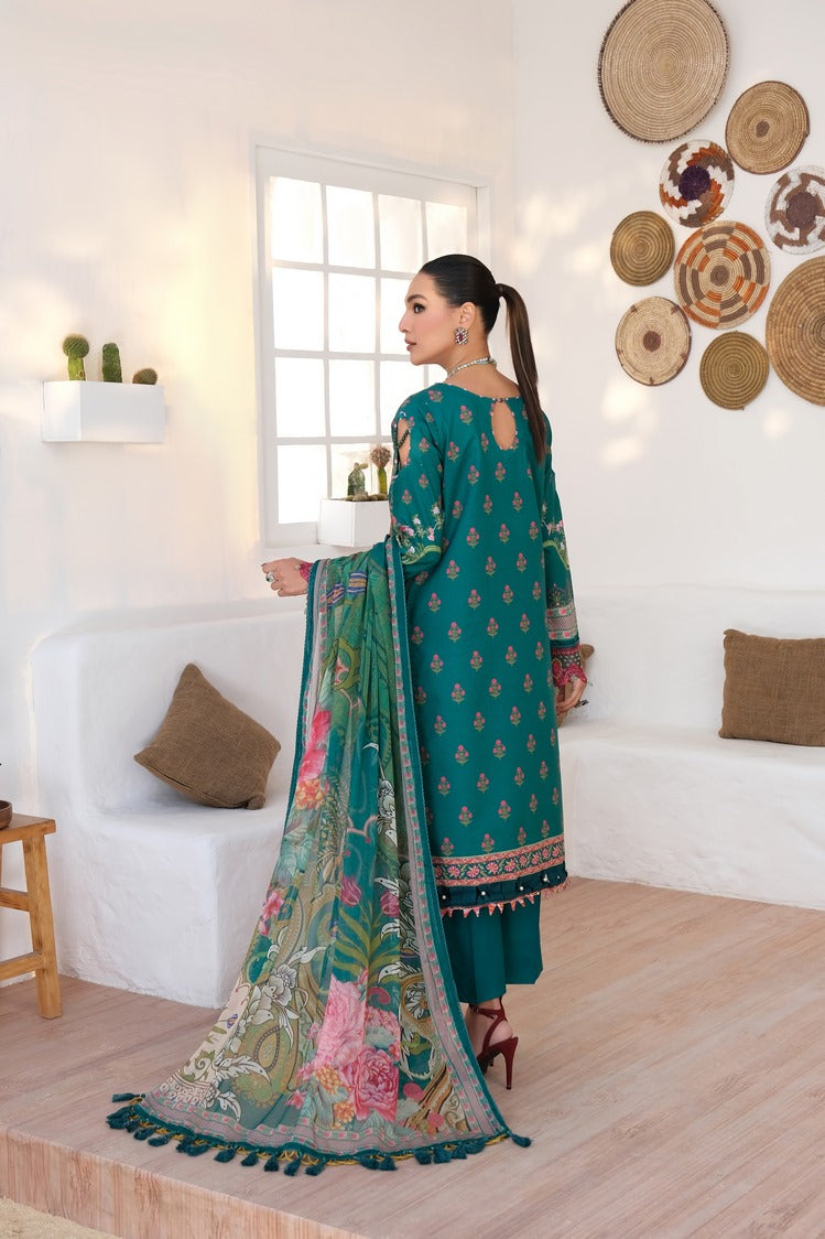 Ellena | Printed Lawn Collection | D14 - Khanumjan  Pakistani Clothes and Designer Dresses in UK, USA 