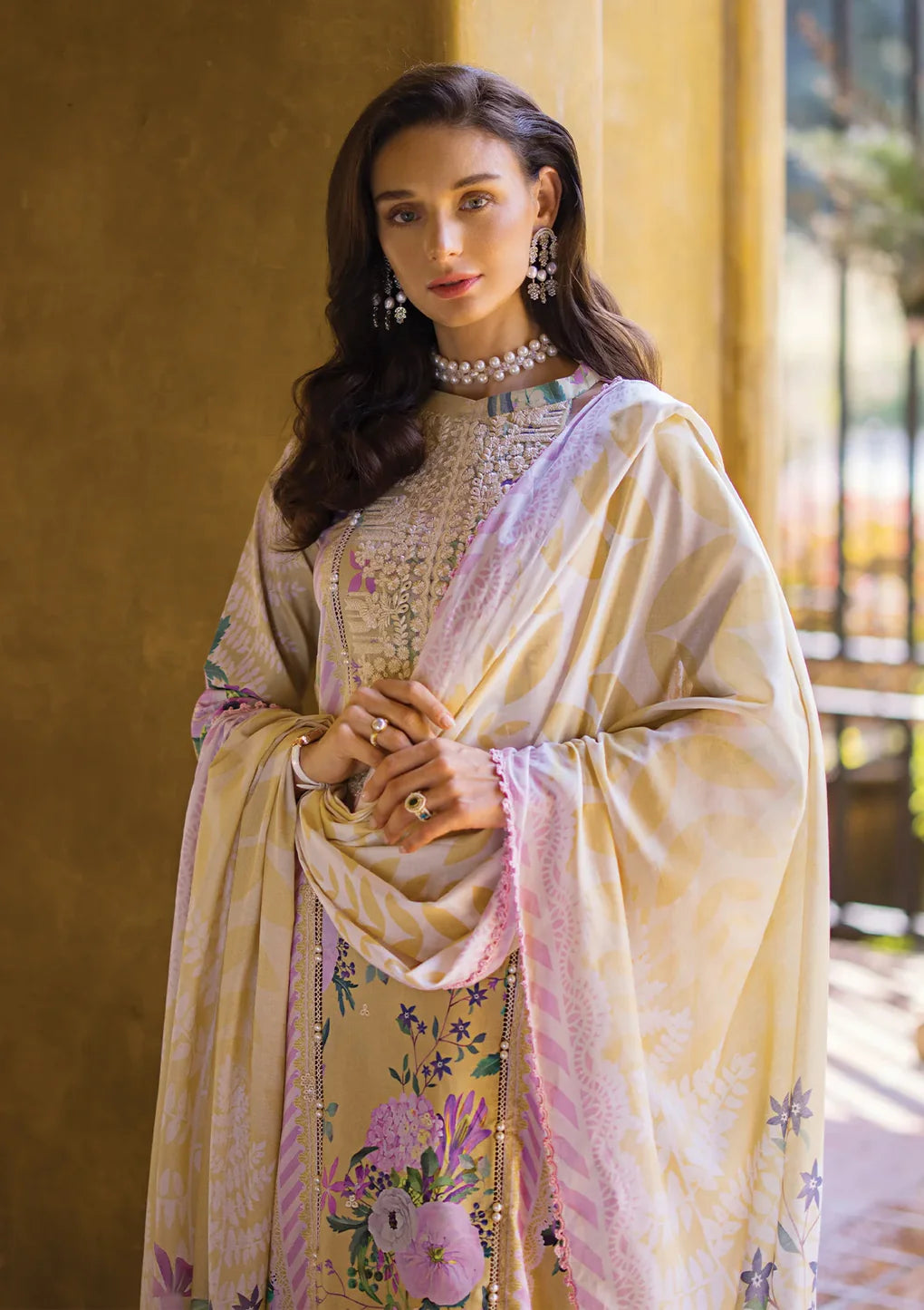 Elaf Premium | Print Chikankari 24 | ECT-04A TWINKLE - Khanumjan  Pakistani Clothes and Designer Dresses in UK, USA 