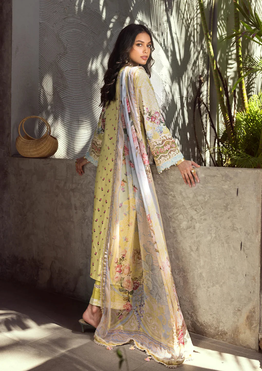 Elaf Premium | Signature Embroidered Lawn 24 | ESL-02A PIXIE DUST - Khanumjan  Pakistani Clothes and Designer Dresses in UK, USA 