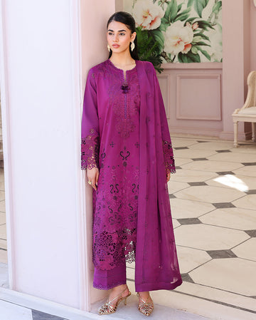 Roheenaz | Veil of Summer Chikankari | Elan Bloom