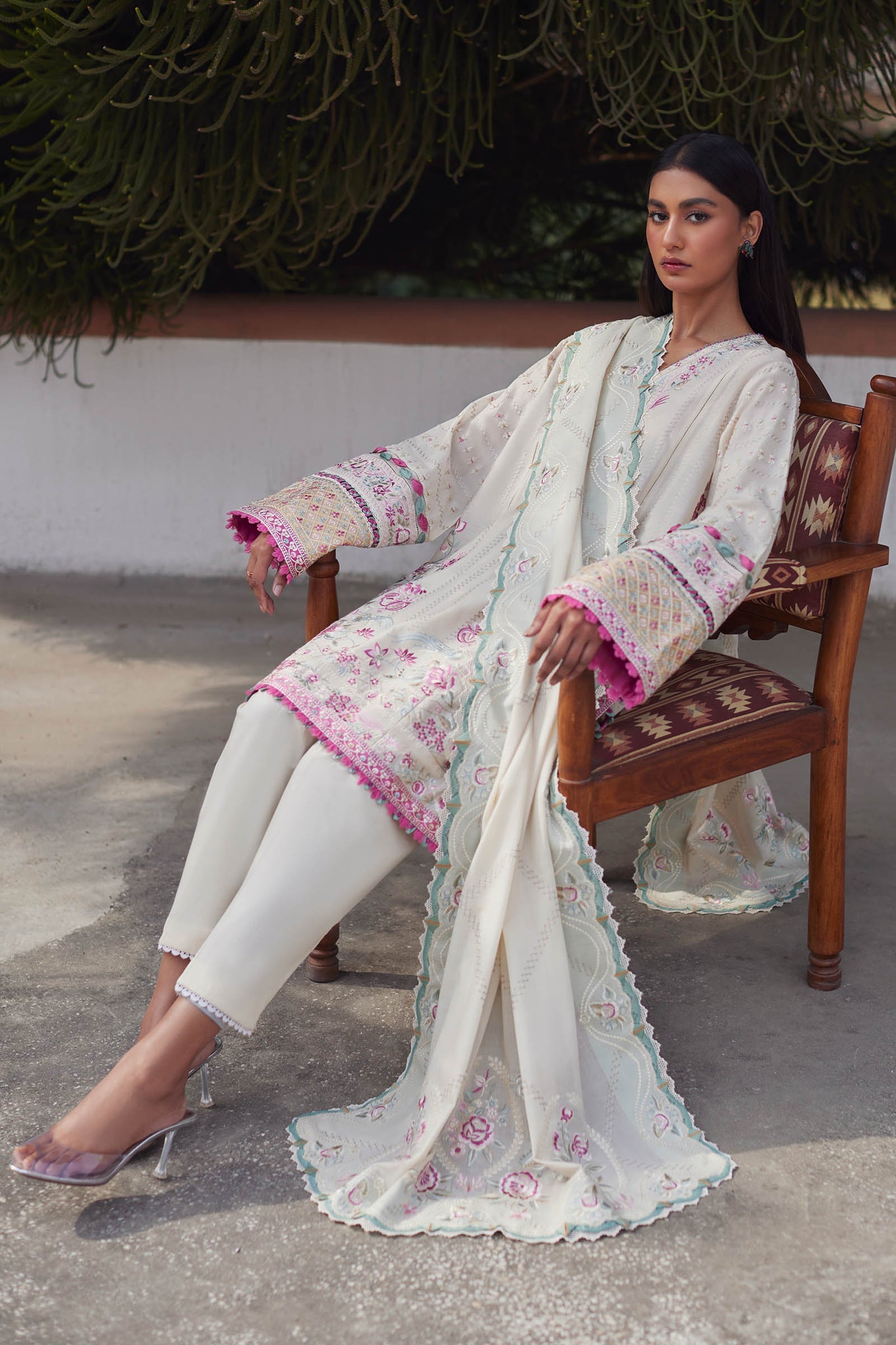 Elan | Lawn’24 | AIRA (EL24-10 B) - Khanumjan  Pakistani Clothes and Designer Dresses in UK, USA 