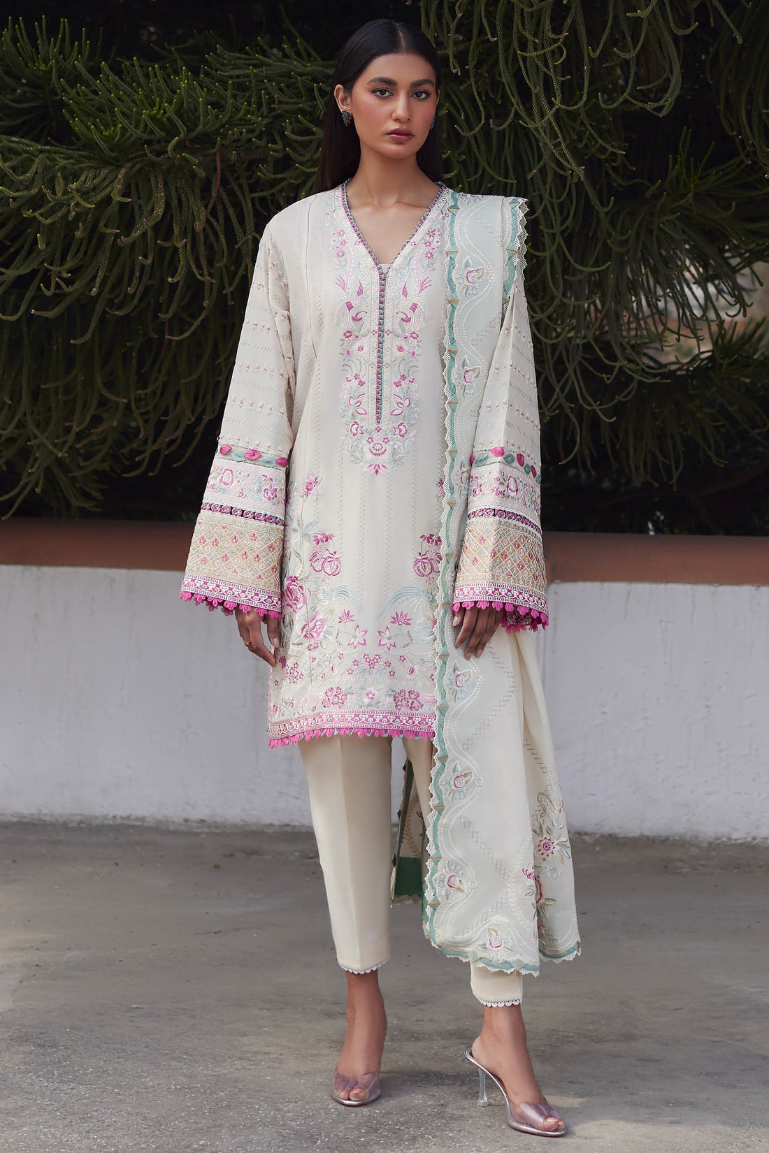 Elan | Lawn’24 | AIRA (EL24-10 B) - Khanumjan  Pakistani Clothes and Designer Dresses in UK, USA 