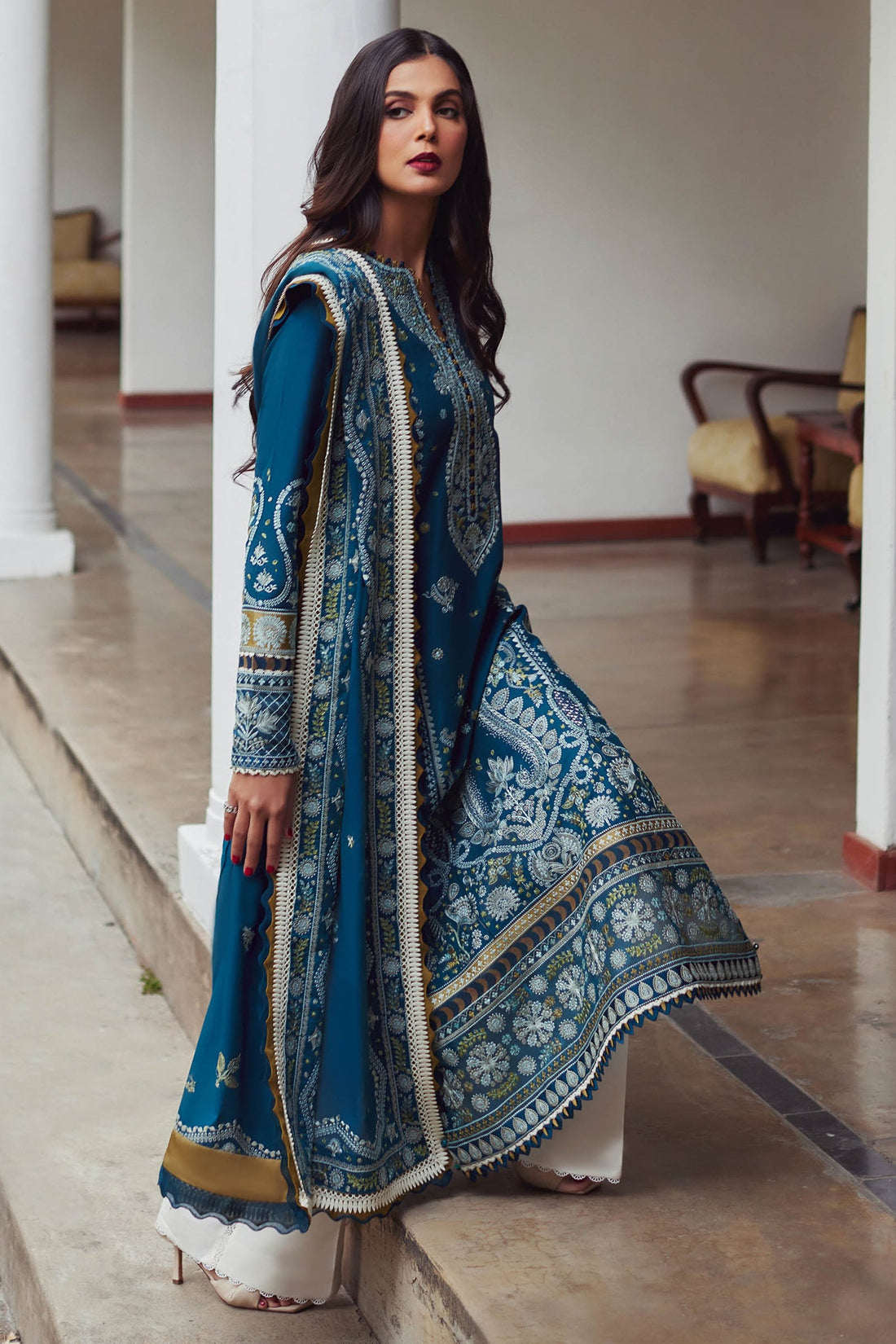 Elan | Lawn’24 | MAHROSH (EL24-04 A) - Khanumjan  Pakistani Clothes and Designer Dresses in UK, USA 