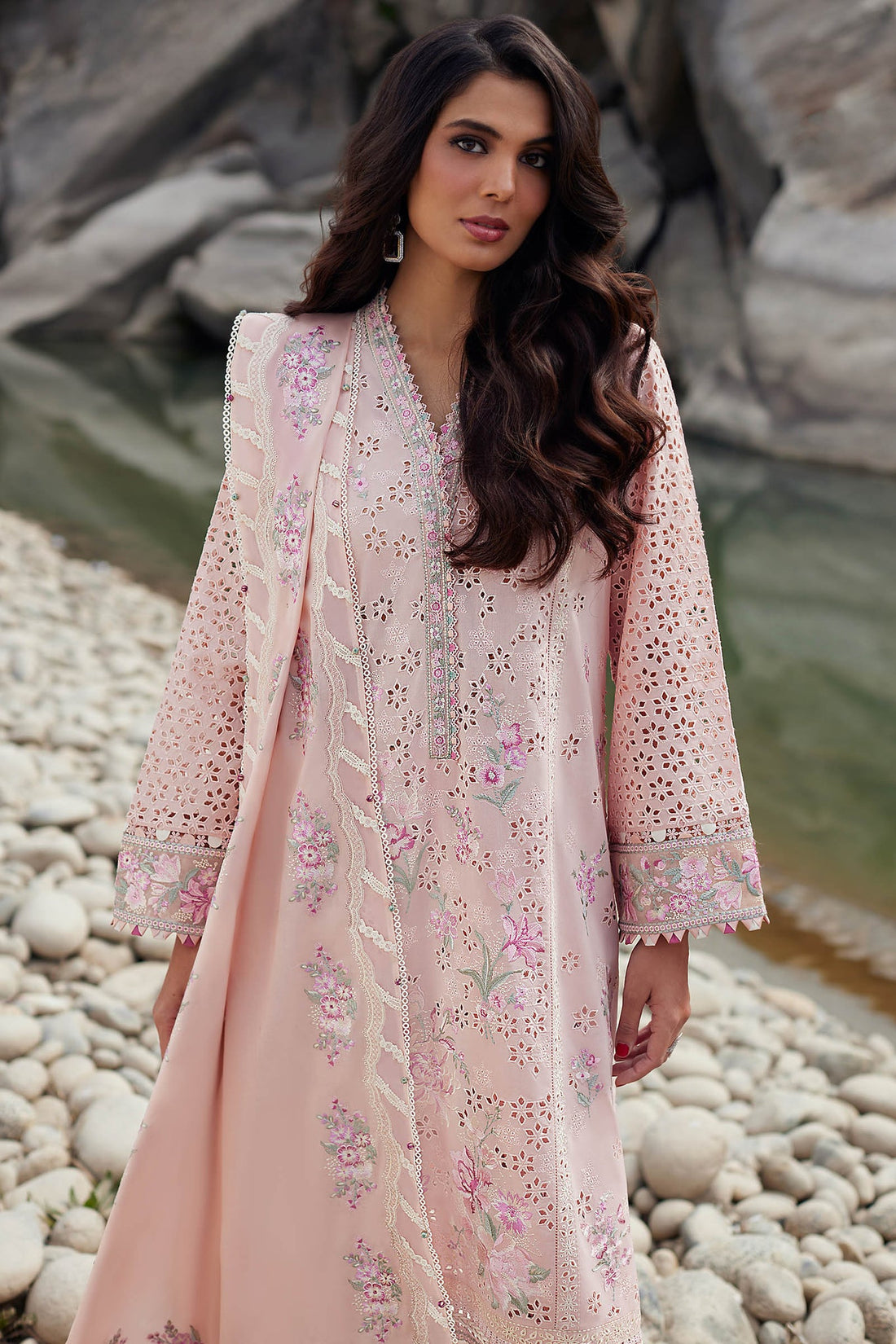 Elan | Lawn’24 | AIREEN (EL24-09 A) - Khanumjan  Pakistani Clothes and Designer Dresses in UK, USA 