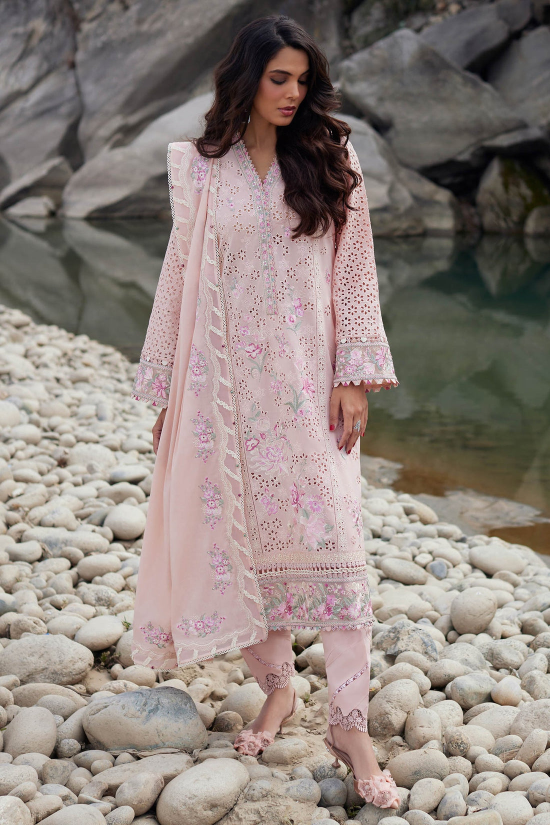 Elan | Lawn’24 | AIREEN (EL24-09 A) - Khanumjan  Pakistani Clothes and Designer Dresses in UK, USA 