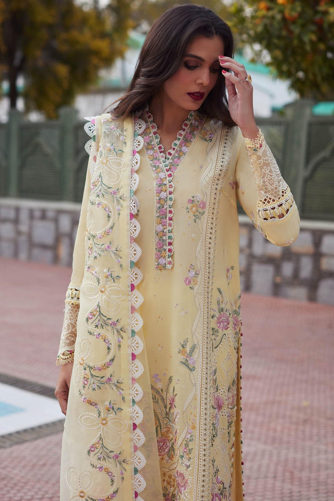 Elan | Lawn’24 | ZENEL (EL24-08 B) - Khanumjan  Pakistani Clothes and Designer Dresses in UK, USA 