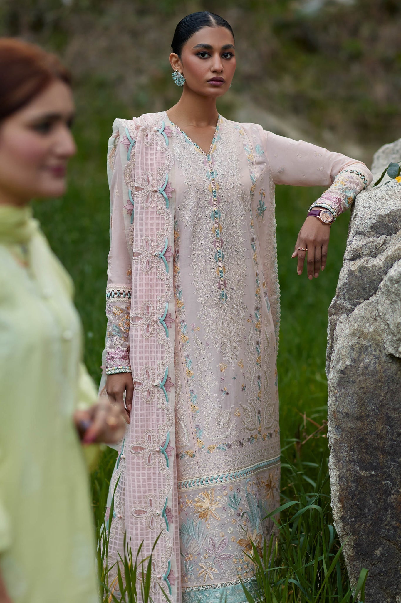 Elan | Lawn’24 | NEZIHA (EL24-05 B) - Khanumjan  Pakistani Clothes and Designer Dresses in UK, USA 