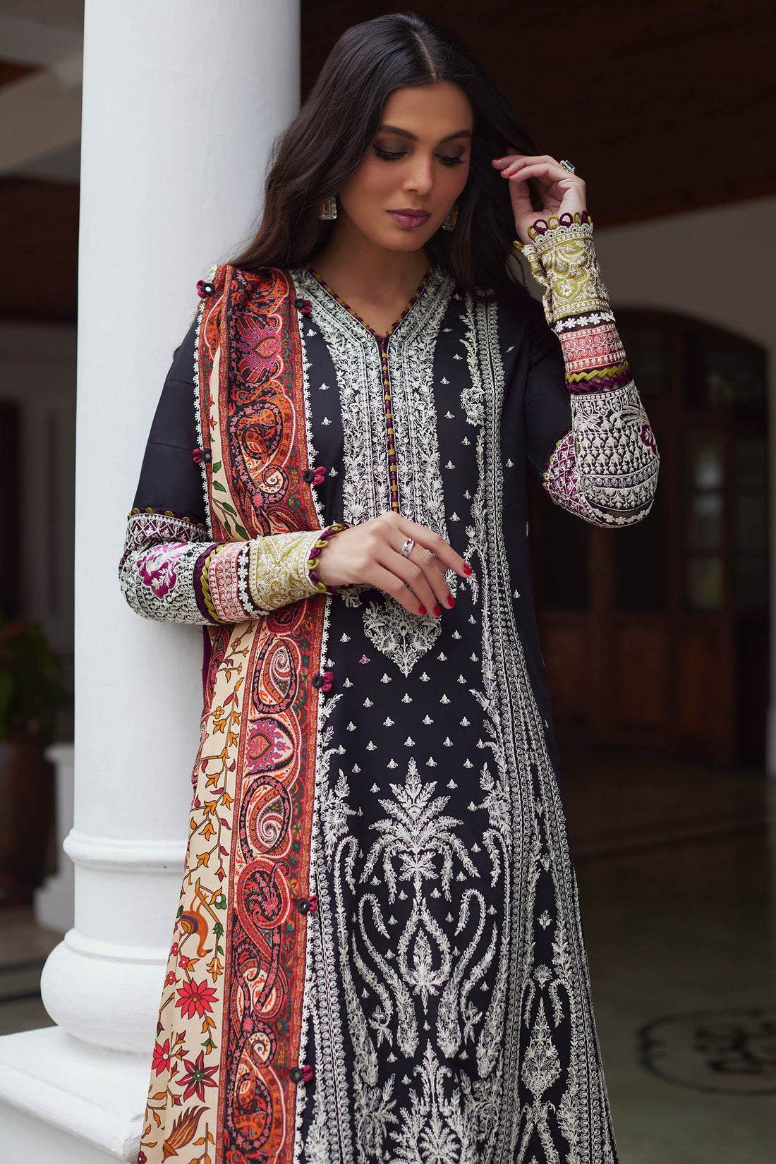 Elan | Lawn’24 | SHERINE (EL24-07 A) - Khanumjan  Pakistani Clothes and Designer Dresses in UK, USA 