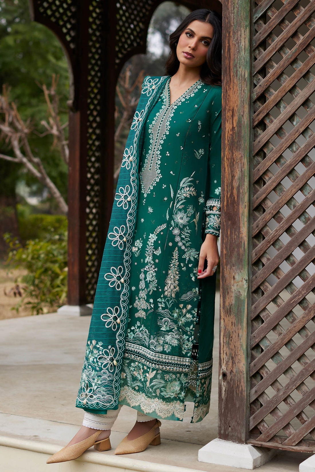 Elan | Lawn’24 | NEDINE (EL24-02 A) - Khanumjan  Pakistani Clothes and Designer Dresses in UK, USA 