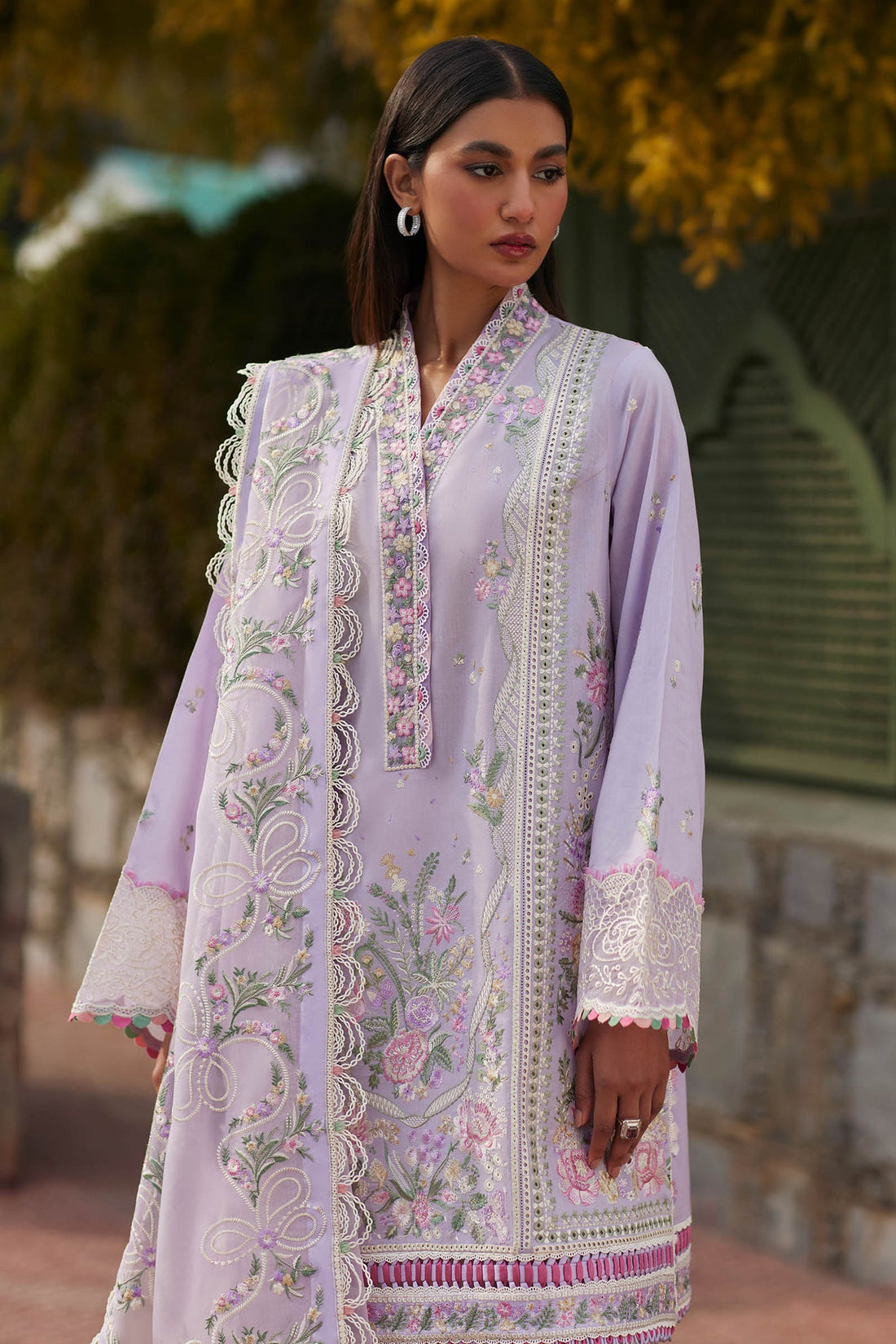 Elan | Lawn’24 | ZENEL (EL24-08 A) - Khanumjan  Pakistani Clothes and Designer Dresses in UK, USA 