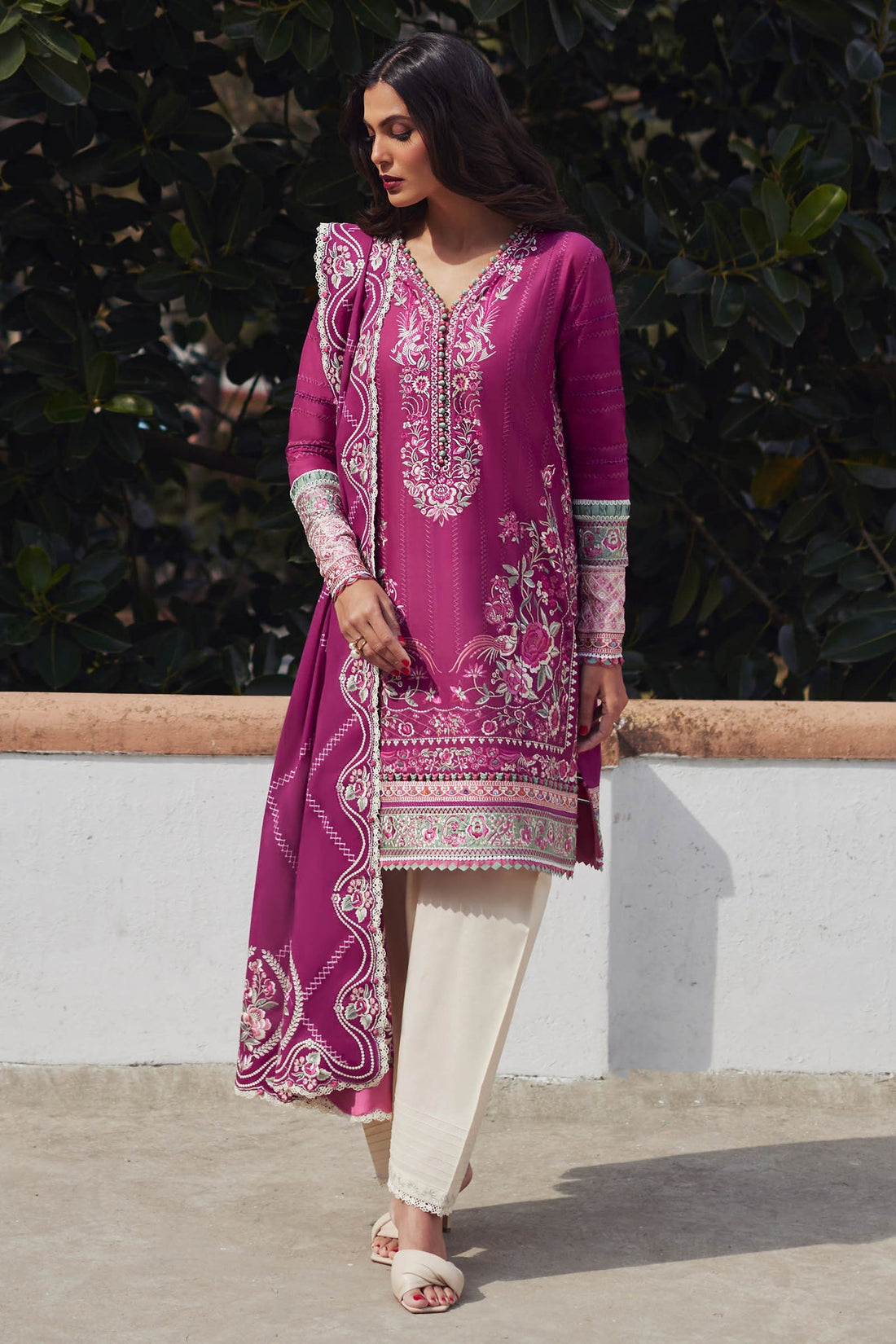 Elan | Lawn’24 | AIRA (EL24-10 A) - Khanumjan  Pakistani Clothes and Designer Dresses in UK, USA 