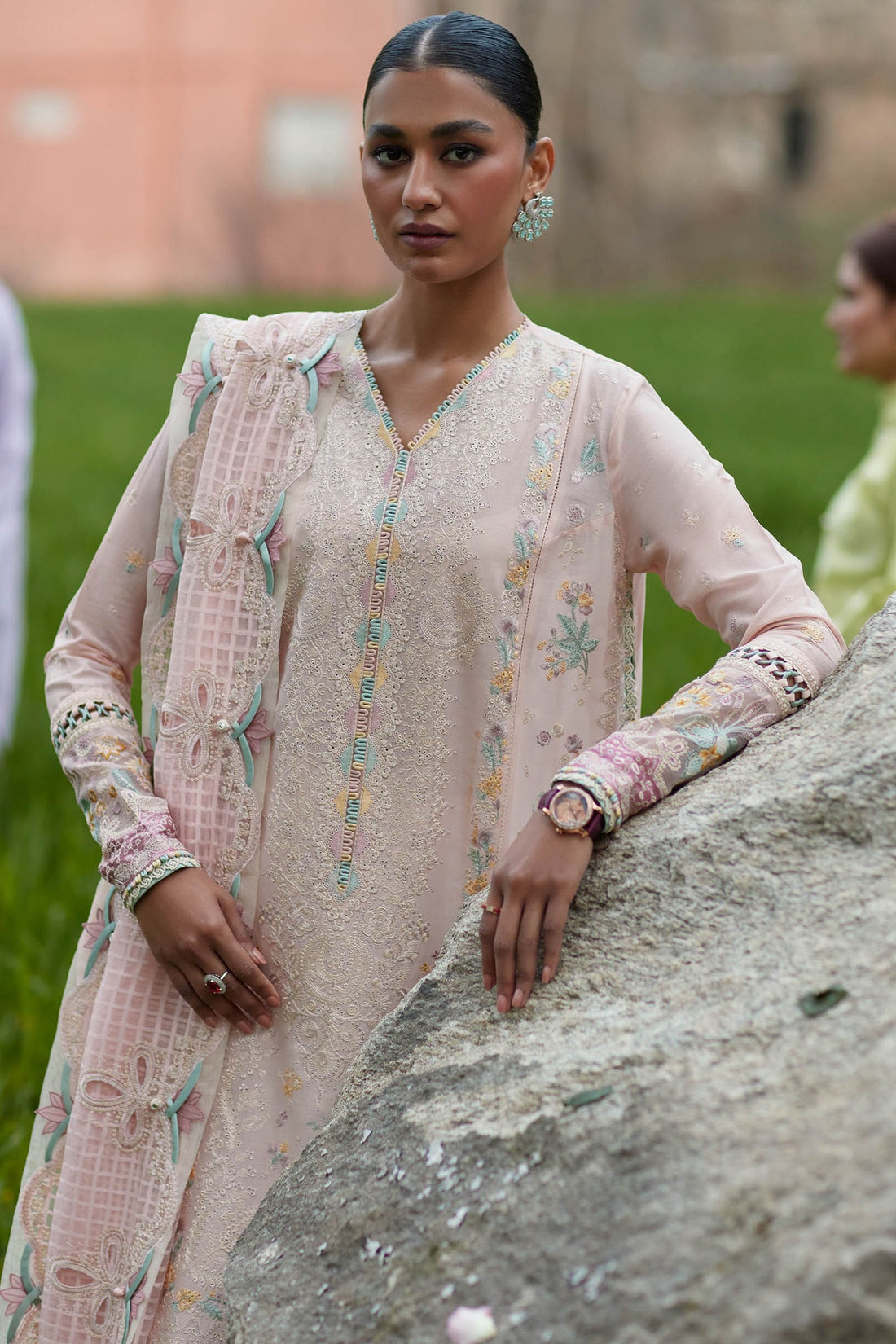 Elan | Lawn’24 | NEZIHA (EL24-05 B) - Khanumjan  Pakistani Clothes and Designer Dresses in UK, USA 