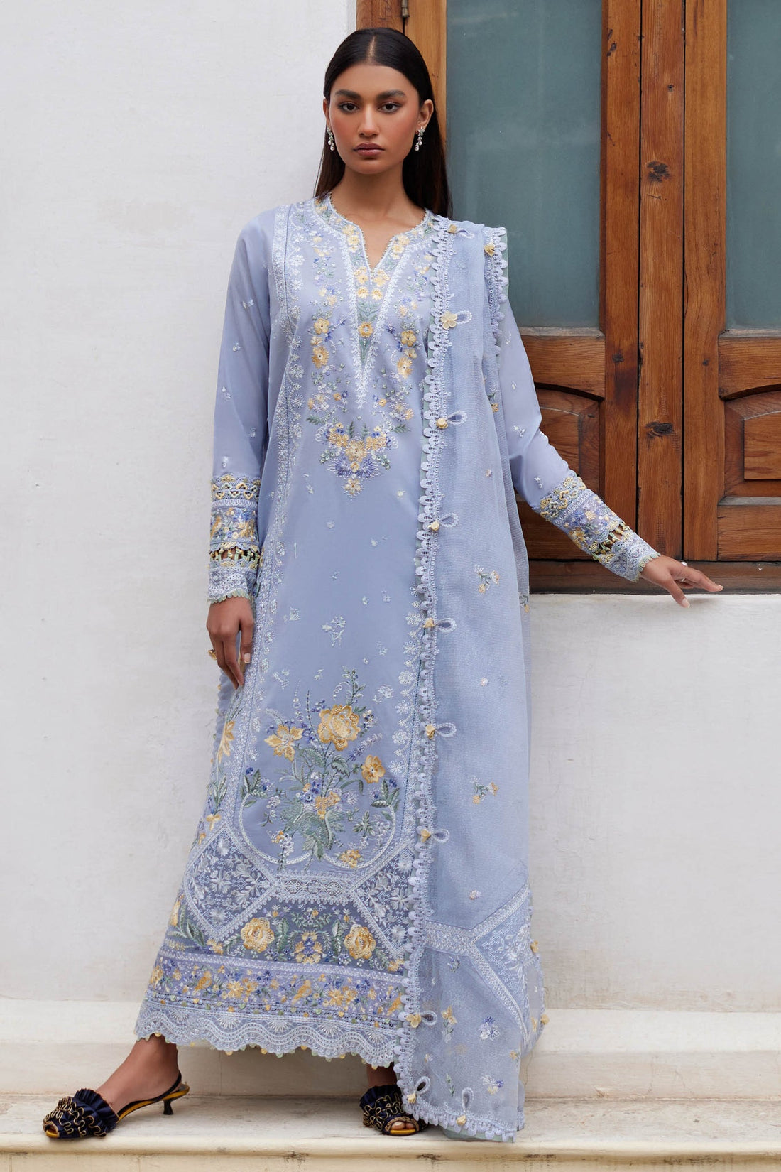 Elan | Lawn’24 | MINA (EL24-01 A) - Khanumjan  Pakistani Clothes and Designer Dresses in UK, USA 