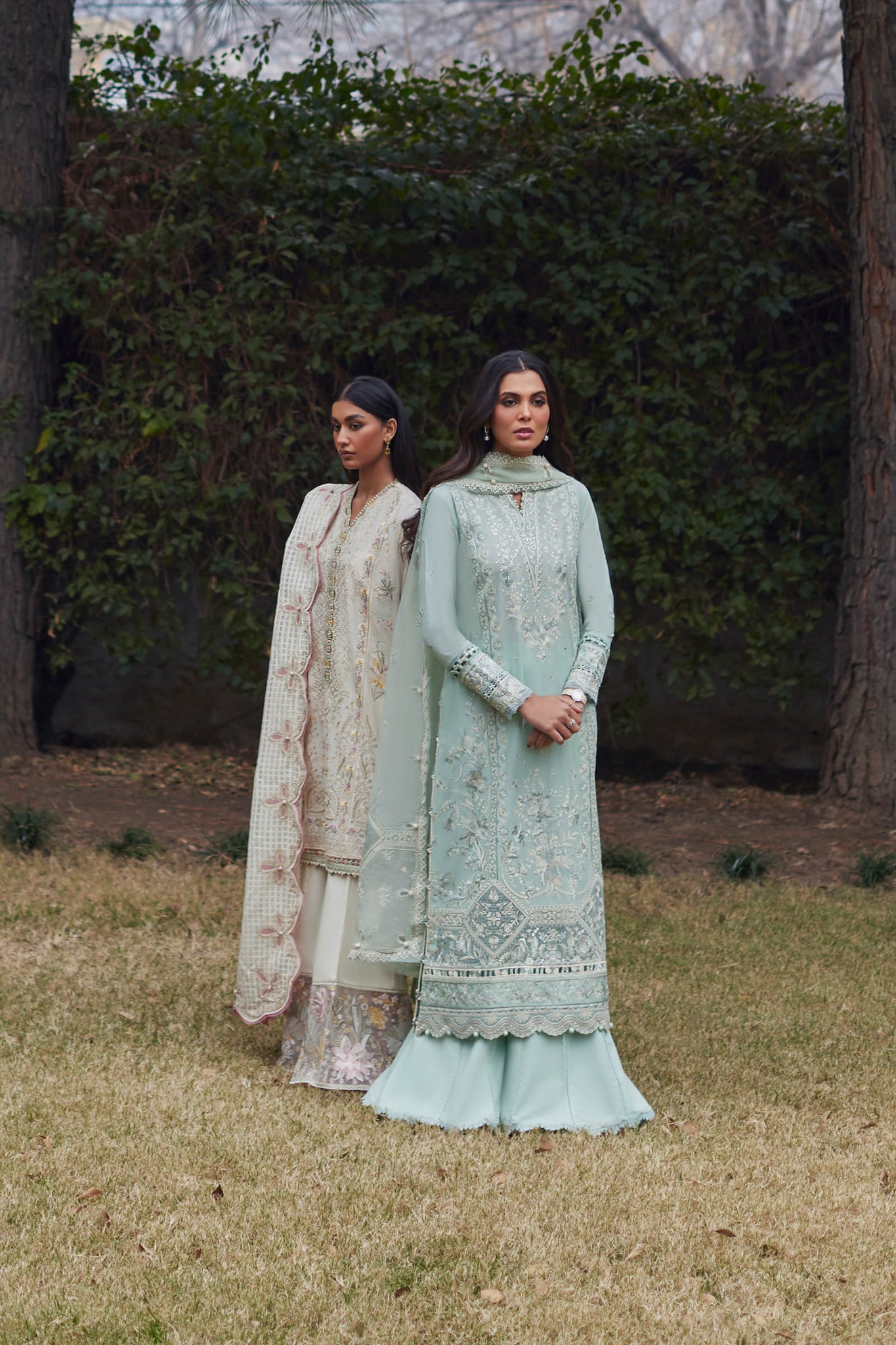 Elan | Lawn’24 | MINA (EL24-01 B) - Khanumjan  Pakistani Clothes and Designer Dresses in UK, USA 