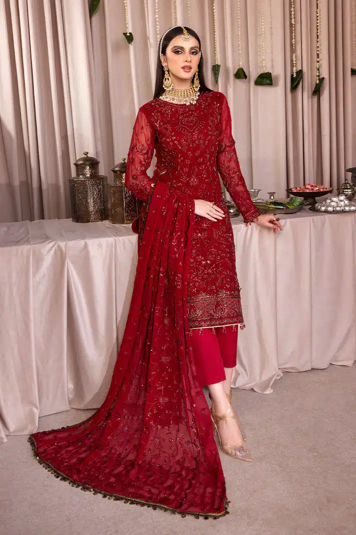 Emaan Adeel | Romansiyyah Luxury Formals 23 | RM-08 SARAFEEN - Khanumjan  Pakistani Clothes and Designer Dresses in UK, USA 