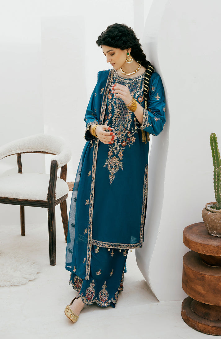 Emaan Adeel | Gul Mohr Eid Pret | ZABEEN - Khanumjan  Pakistani Clothes and Designer Dresses in UK, USA 