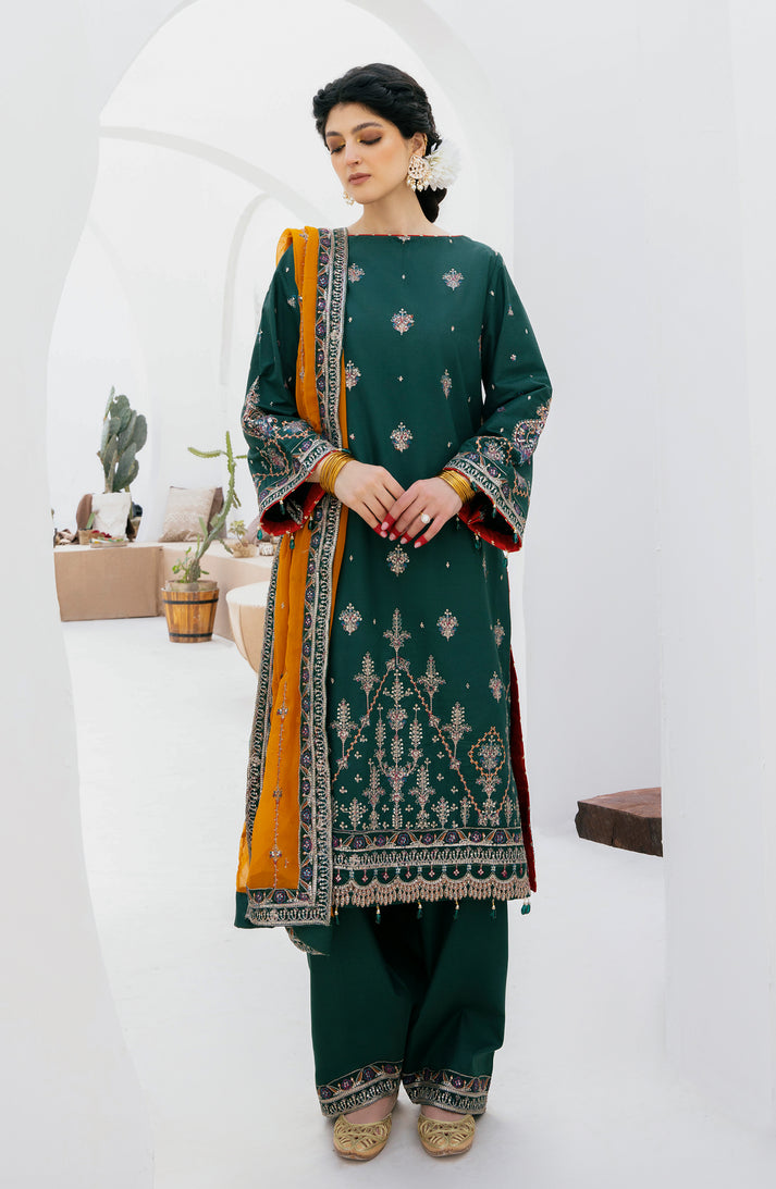 Emaan Adeel | Gul Mohr Eid Pret | NUHA - Khanumjan  Pakistani Clothes and Designer Dresses in UK, USA 